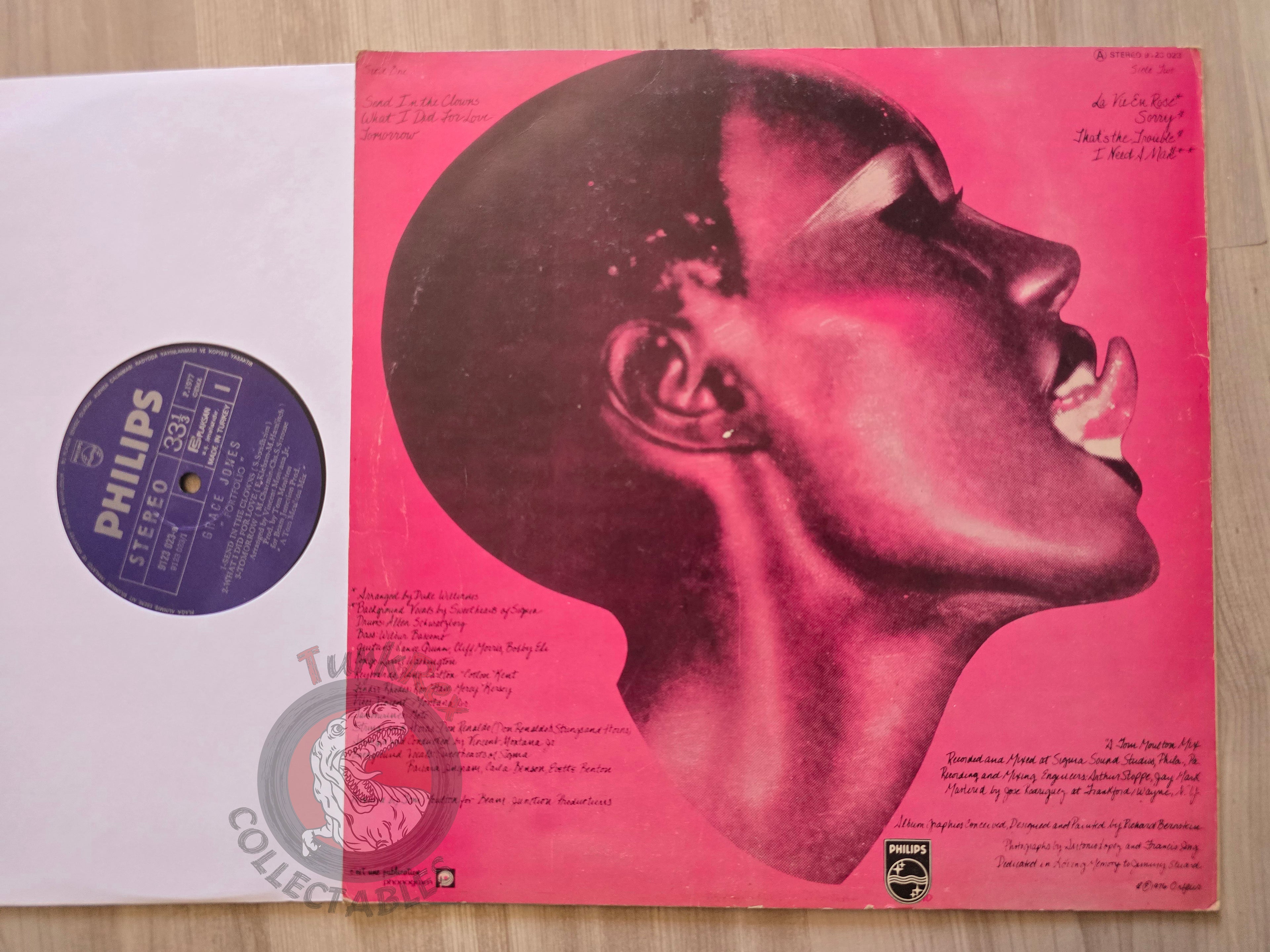 Grace Jones – Portfolio Turkish Pressing Vinyl Turkey Edition