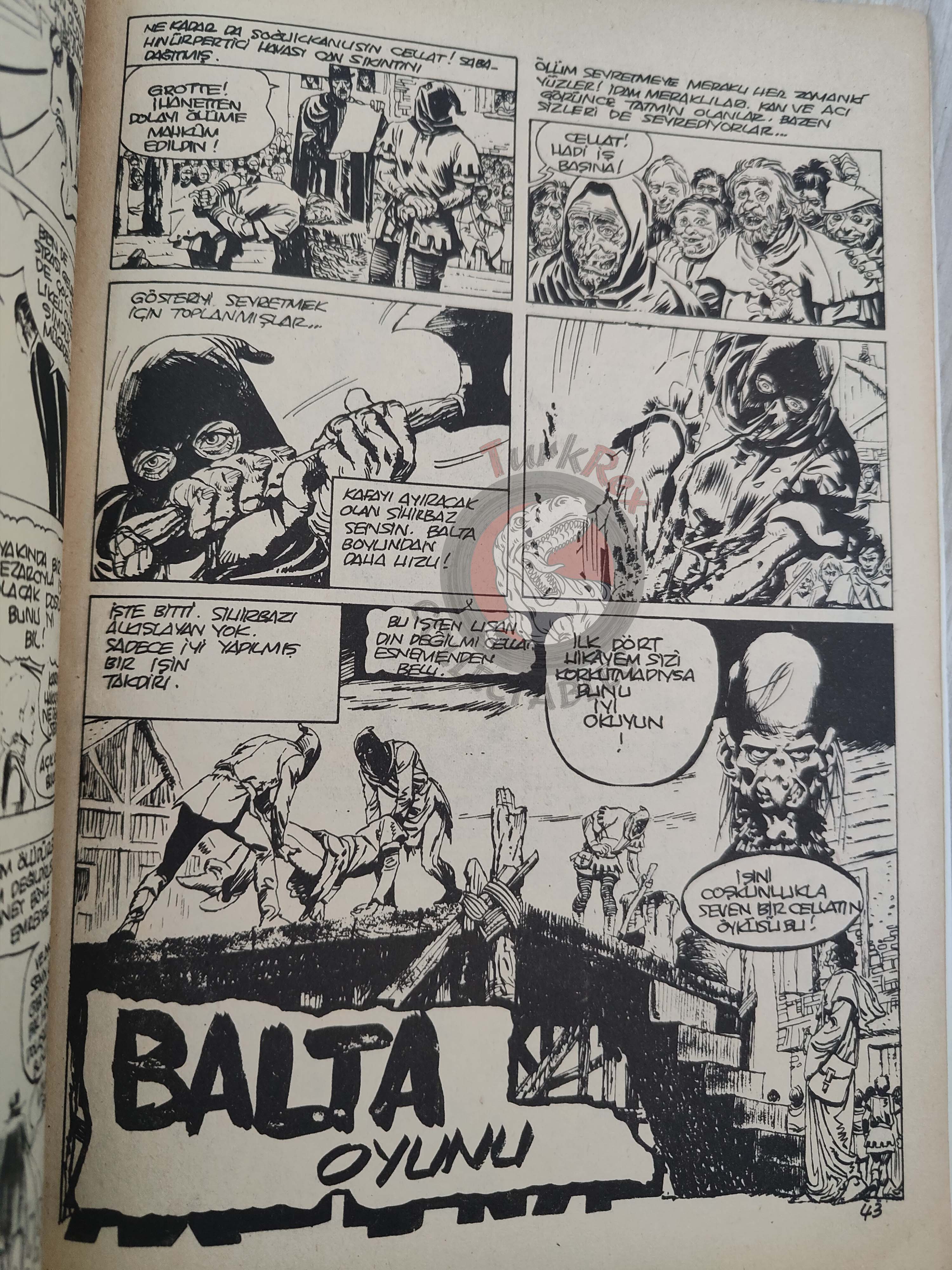 Korku June 1975 Turkish Comic Turkey Vampirella #38 Warren Creepy Eerie