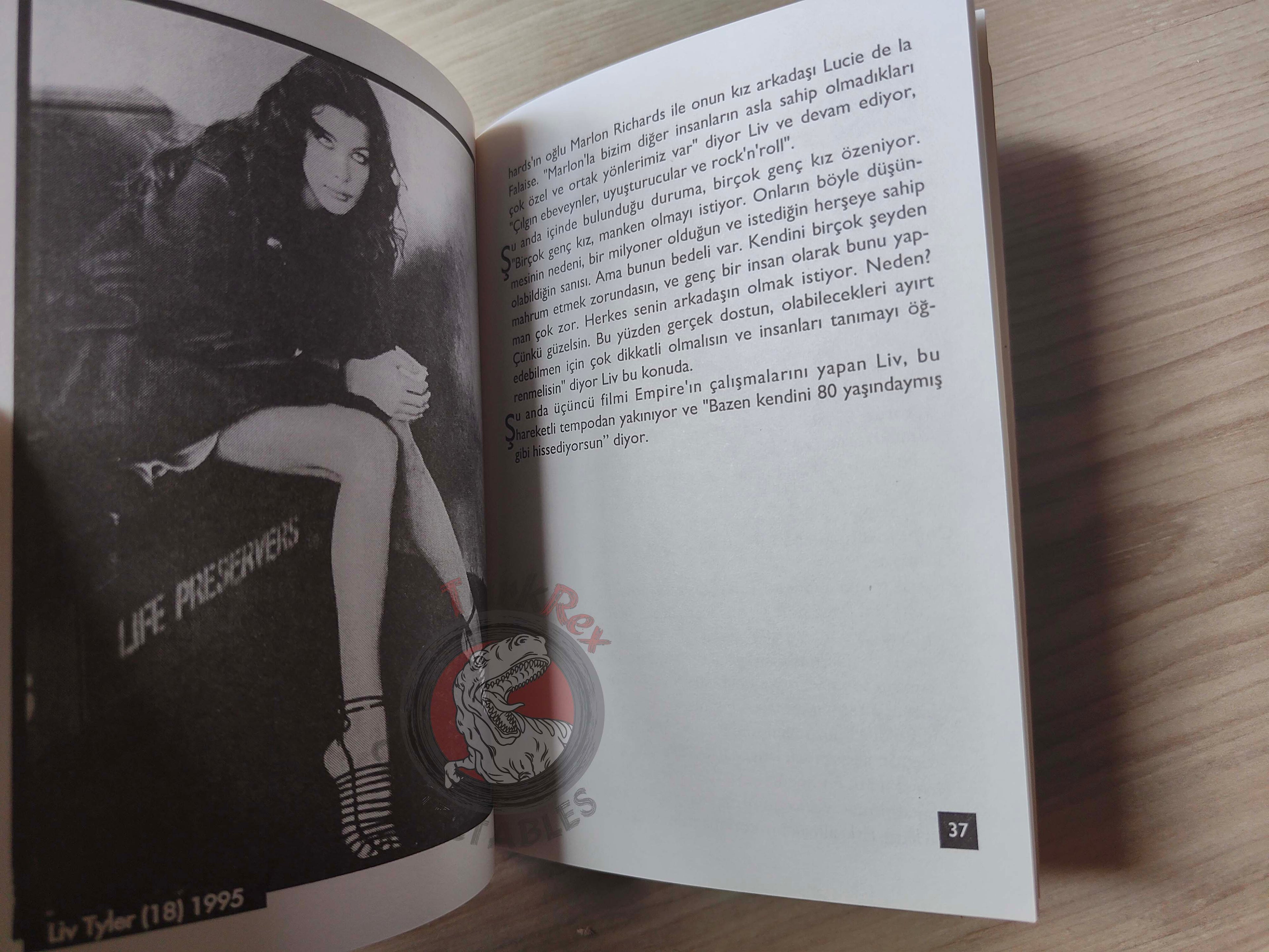 Aerosmith Biography Book 1995 1st by Turkish Writer Book Turkey