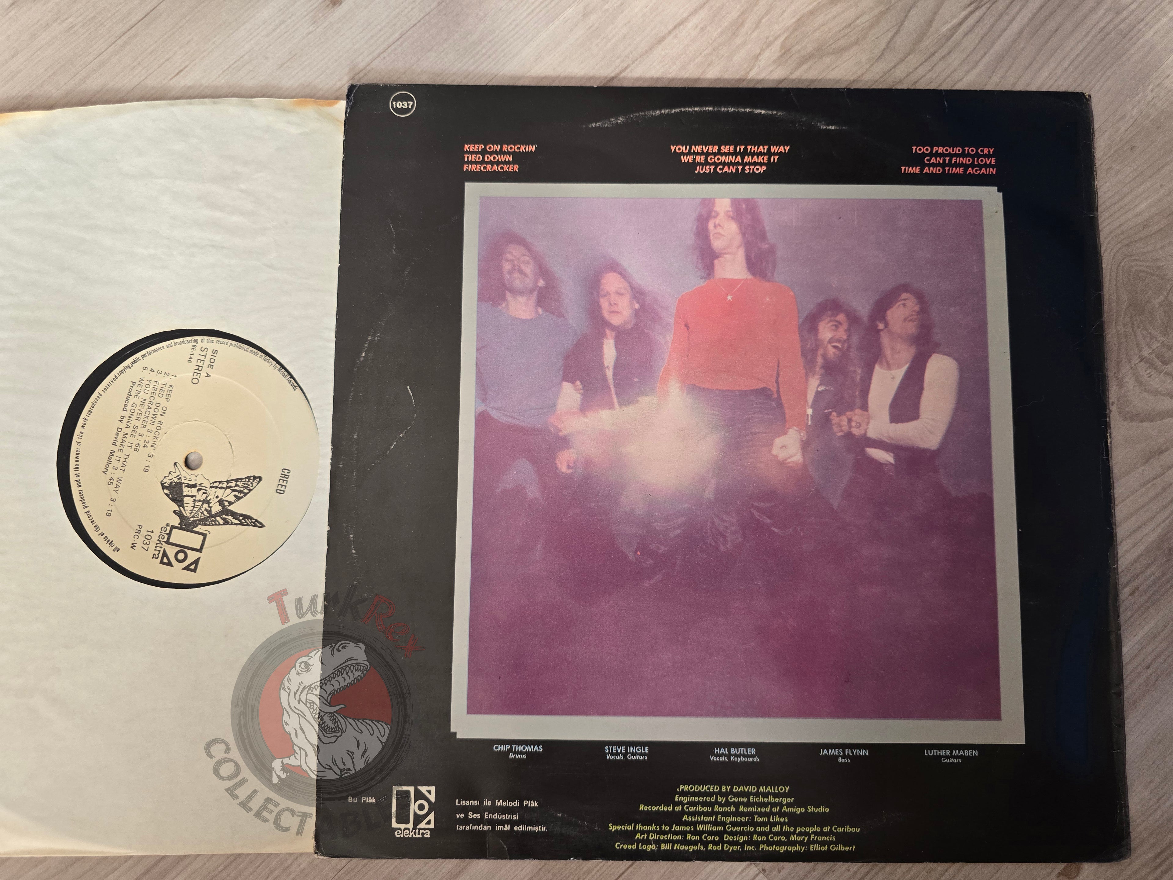 Creed  – Creed Turkish Pressing Vinyl Turkey Edition