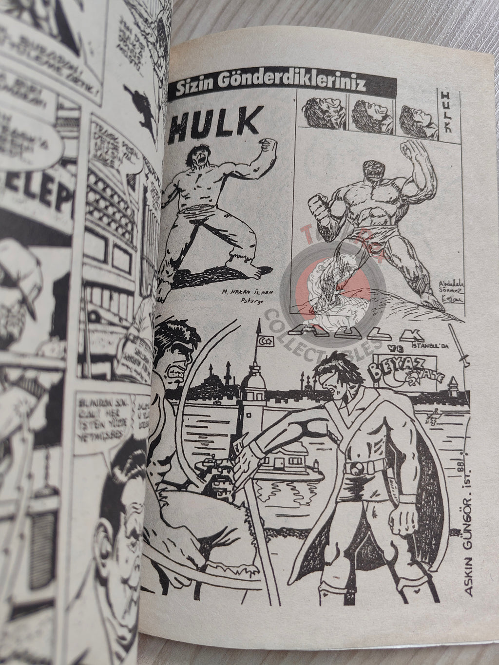Hulk #20 1988 Turkish Comic Turkey cover Rampaging #9 #146 She-Hulk Thor