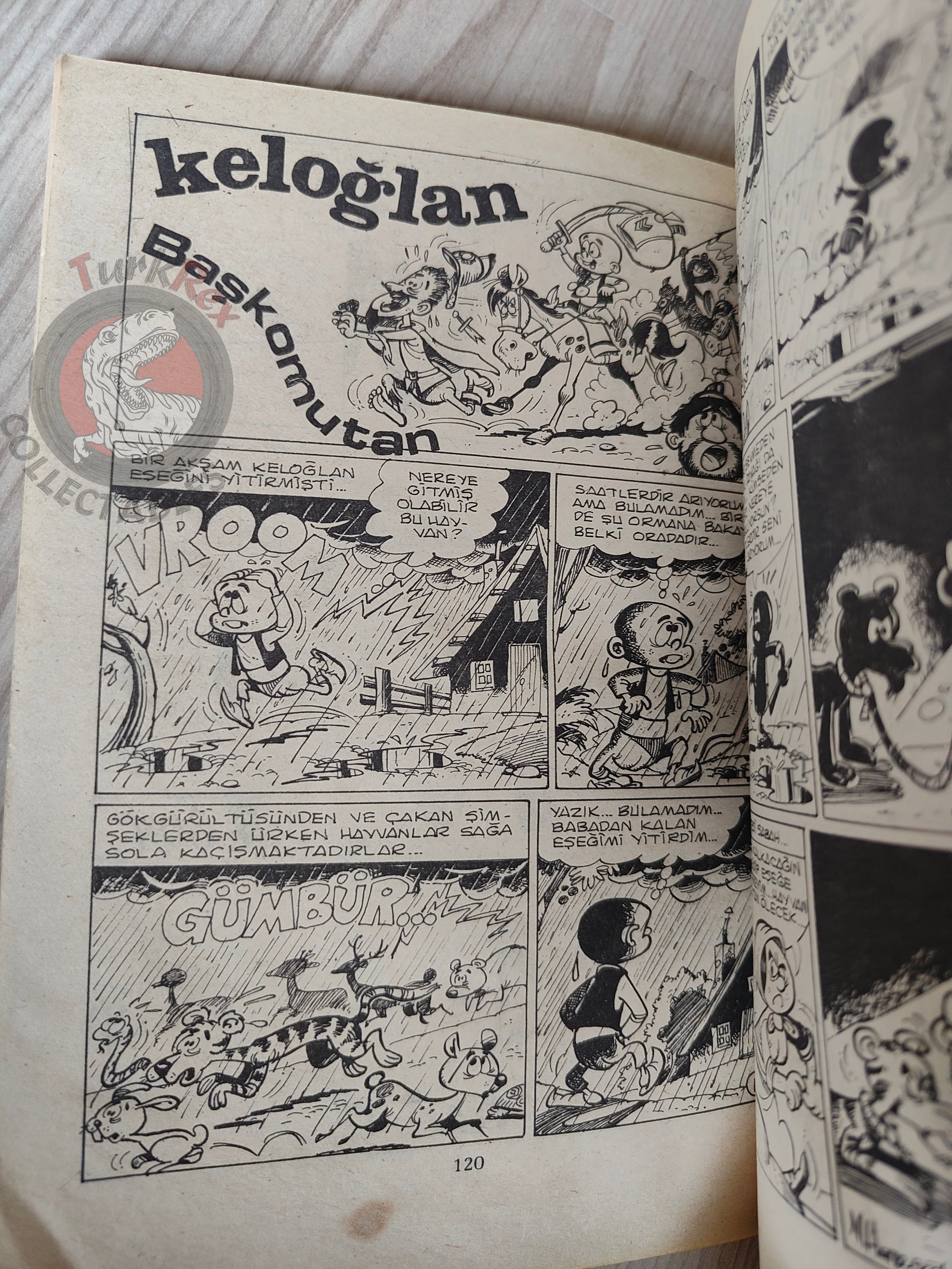 Tintin – King Ottokar's Sceptre early 1980s Turkish Edition Comic Turkey 1