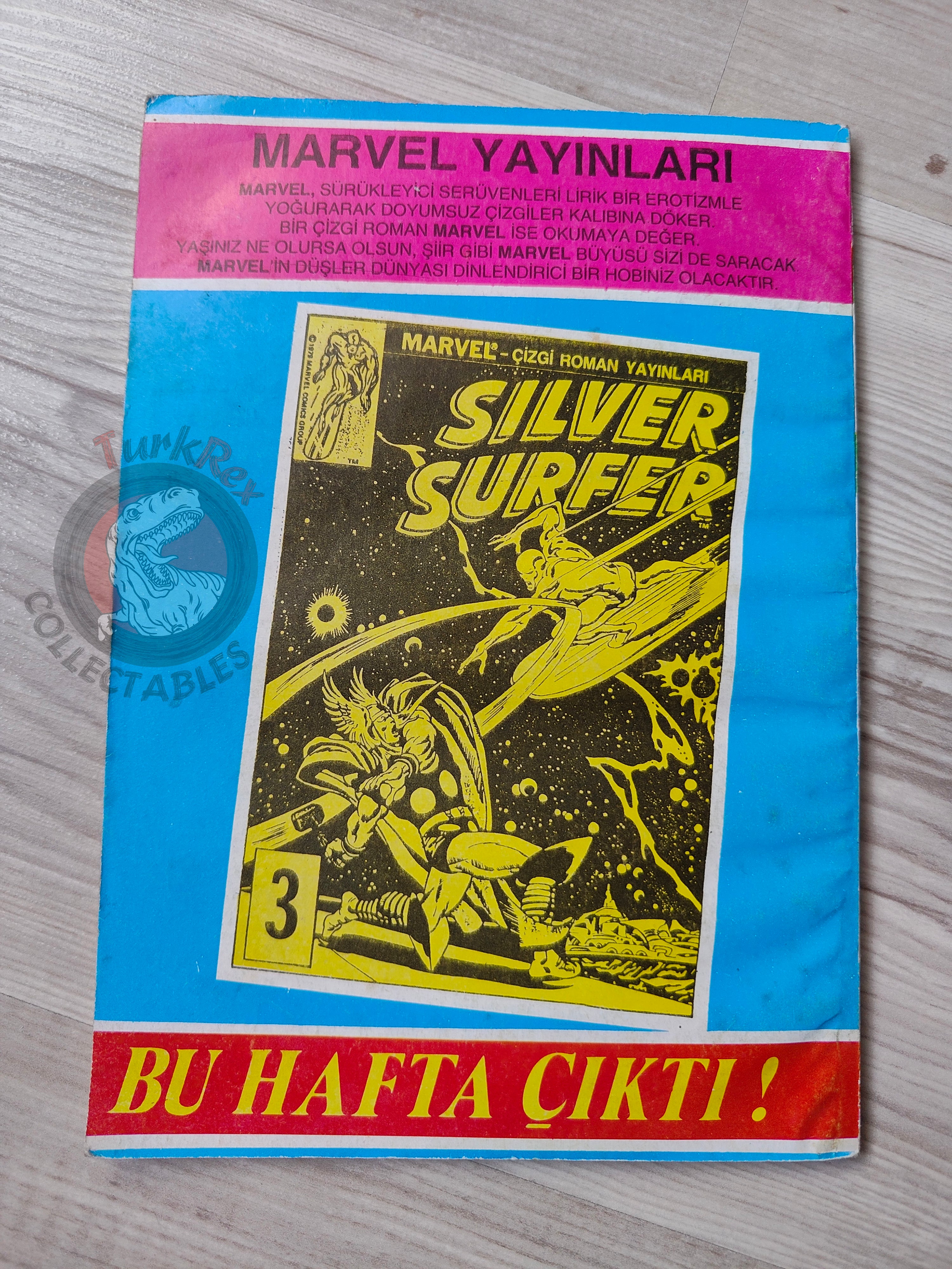 Hulk #3 1987 Turkish Comic Turkey cover #23