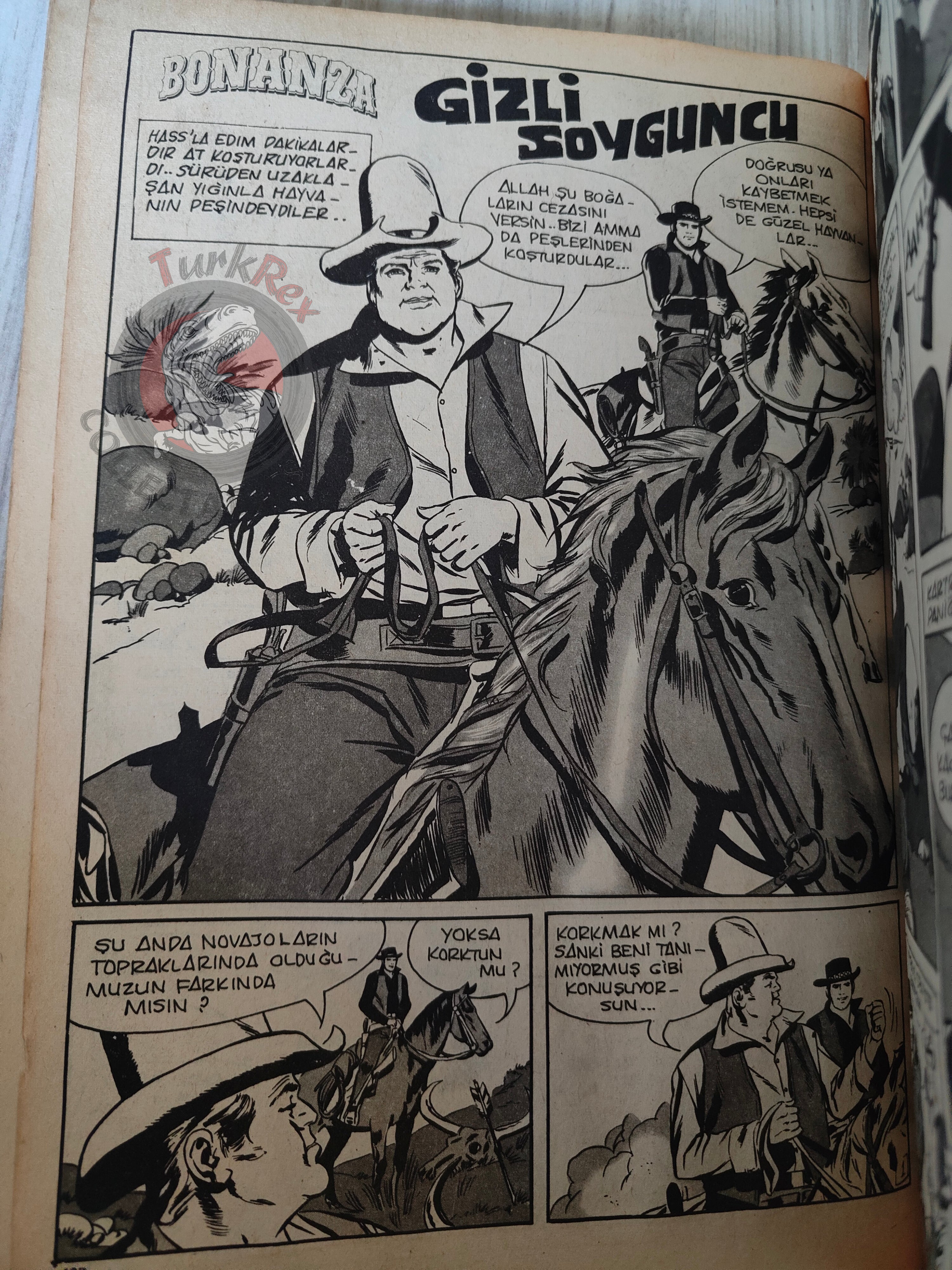 Bonanza – Volume 1 70s Turkish Comic Turkey Huckleberry Hound