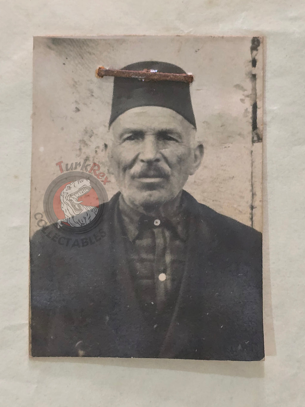 Ottoman Identity Document Copy 1924 with Photograph Greek Ottoman Citizens Married Couple