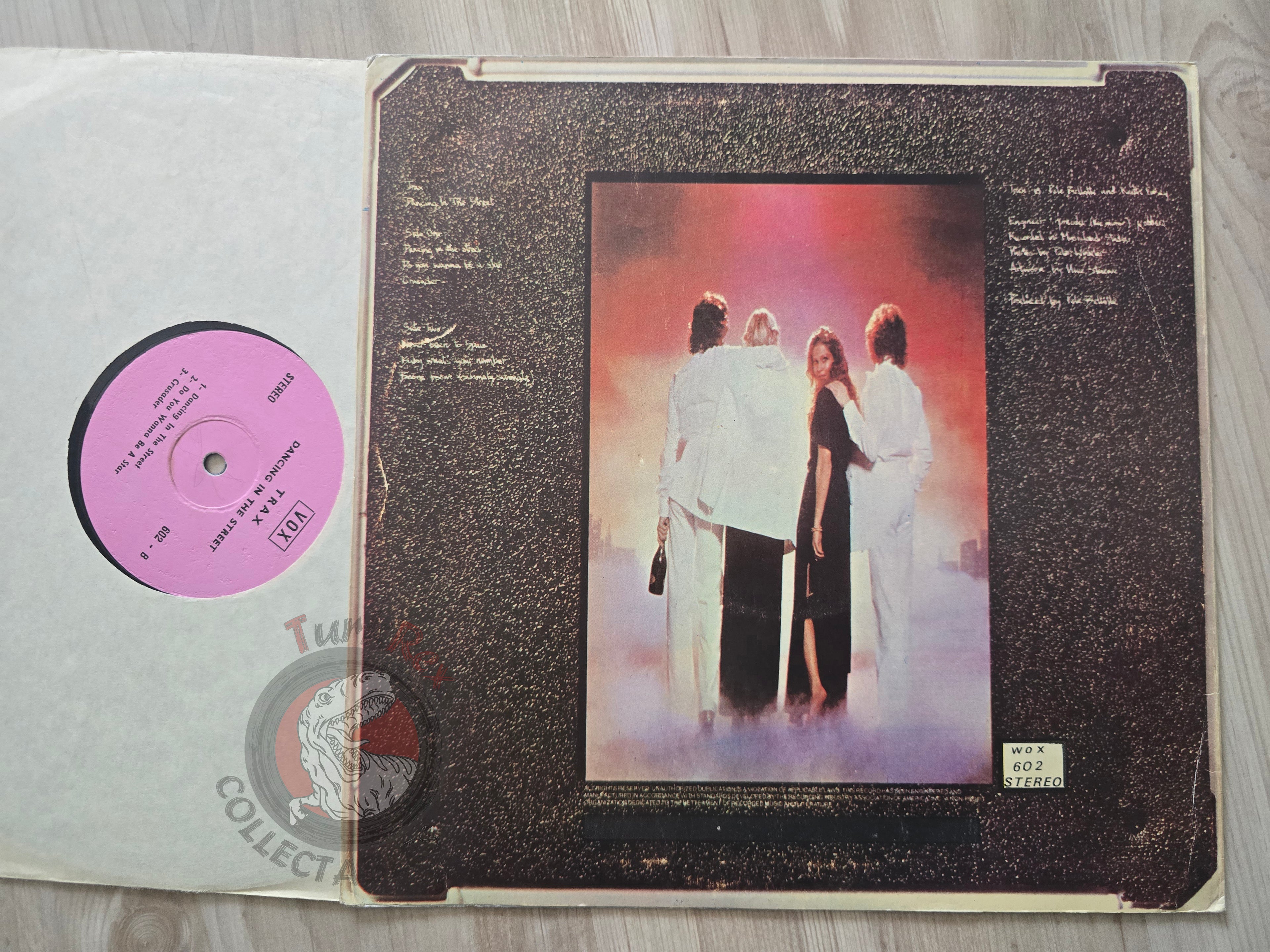 Trax – Dancing In The Street Turkish Pressing Vinyl Turkey Edition