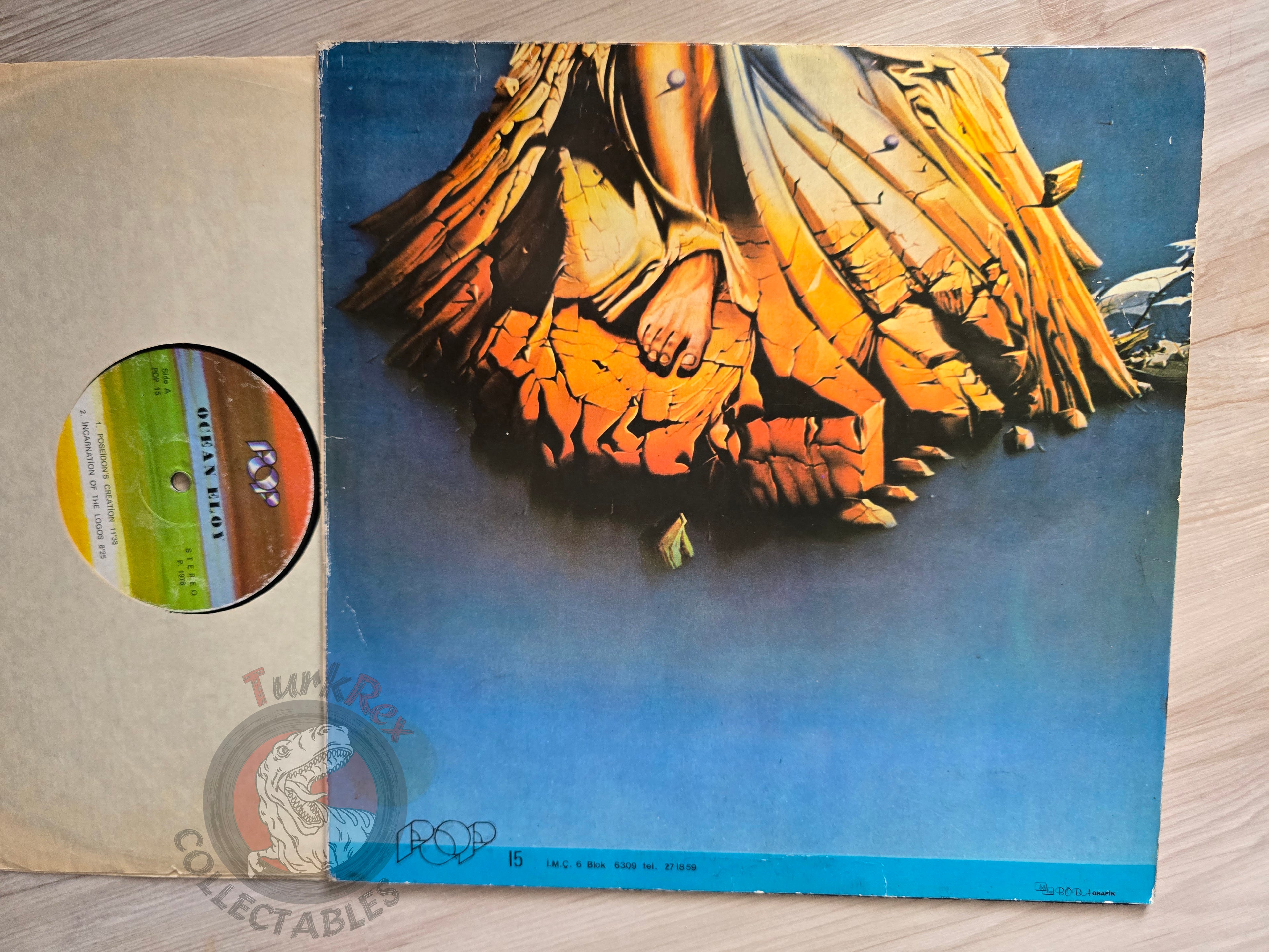 Eloy – Ocean Turkish Pressing Vinyl Turkey Edition