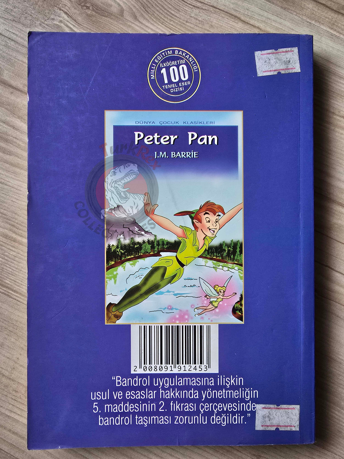 J. M. Barrie – Peter Pan 2005 Turkish Book Turkey Illustrated 3
