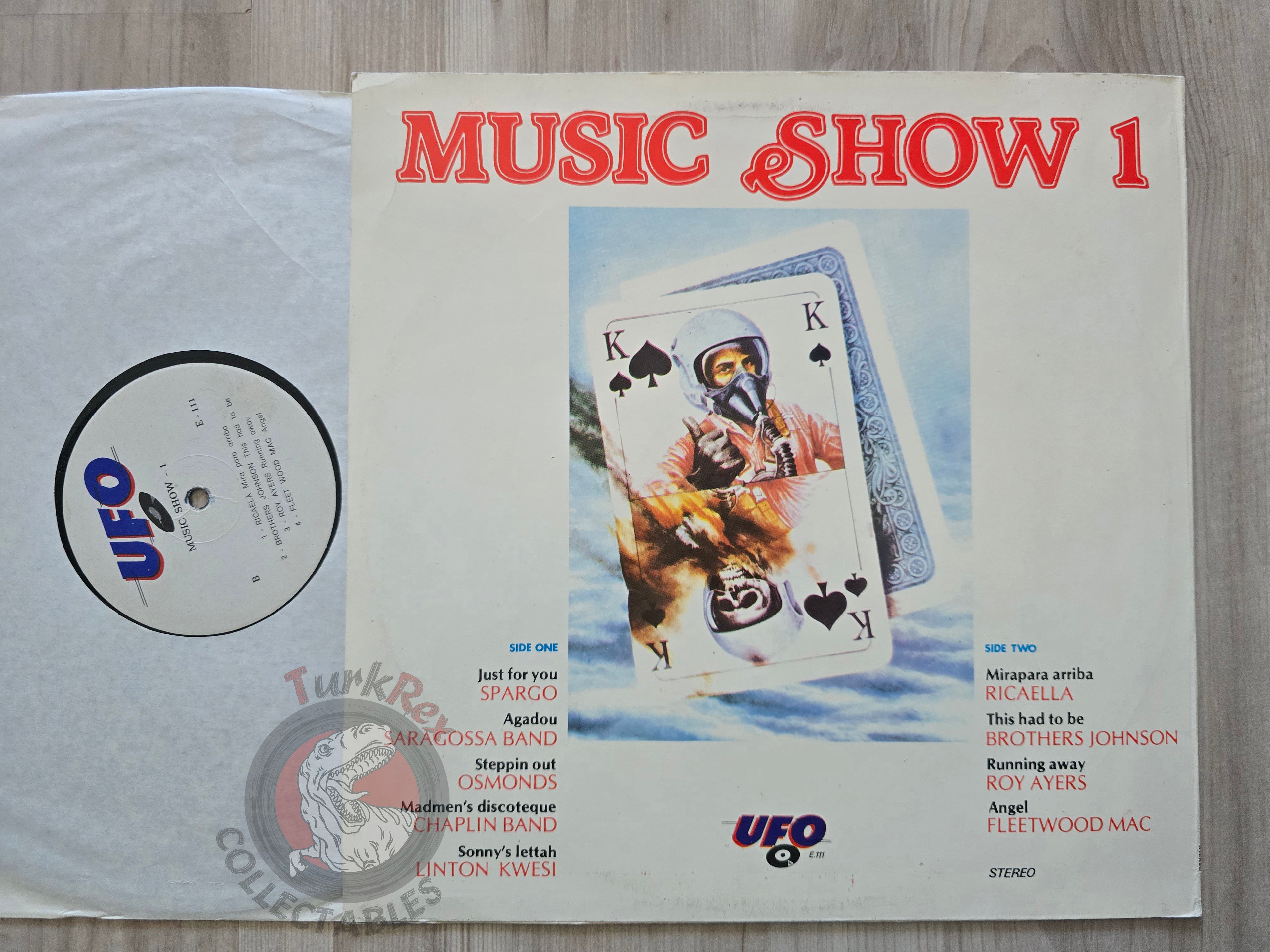 Various – Music Show 1 Turkish Pressing Vinyl Turkey Edition Debbie Harry Cover
