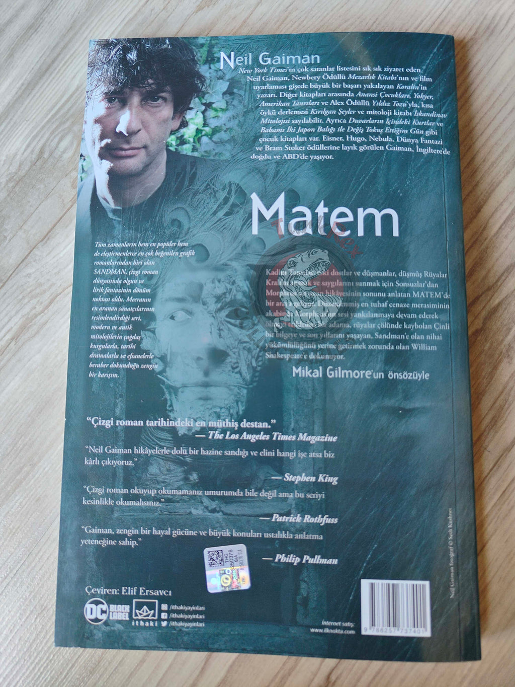 The Sandman Vol #10: The Wake Turkish Comic Turkey