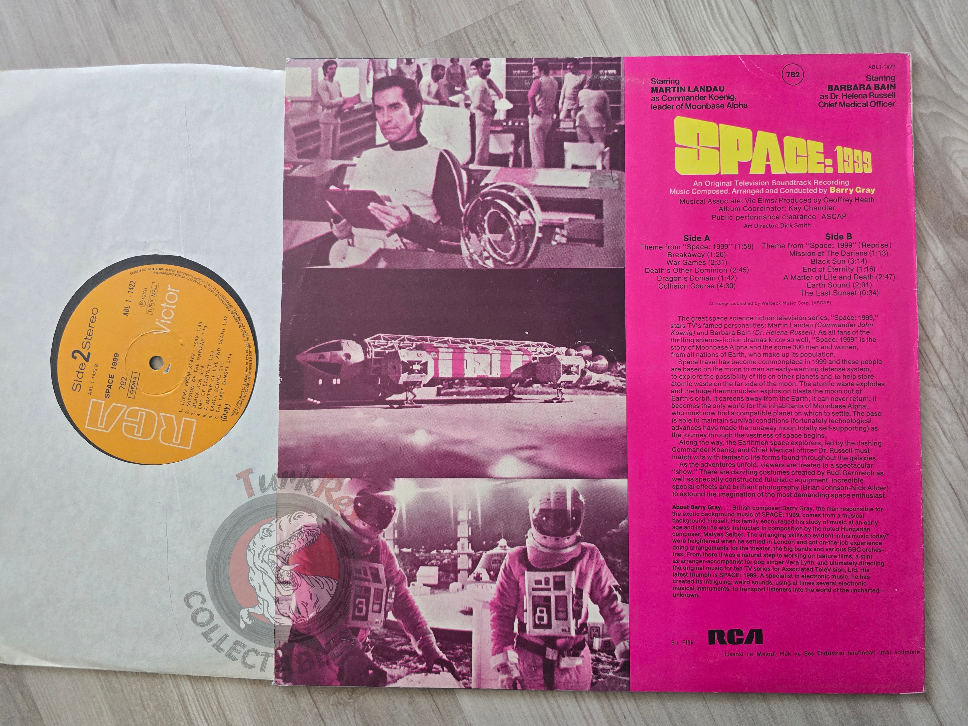 Space 1999 – Barry Gray Turkish Pressing Vinyl Turkey Edition
