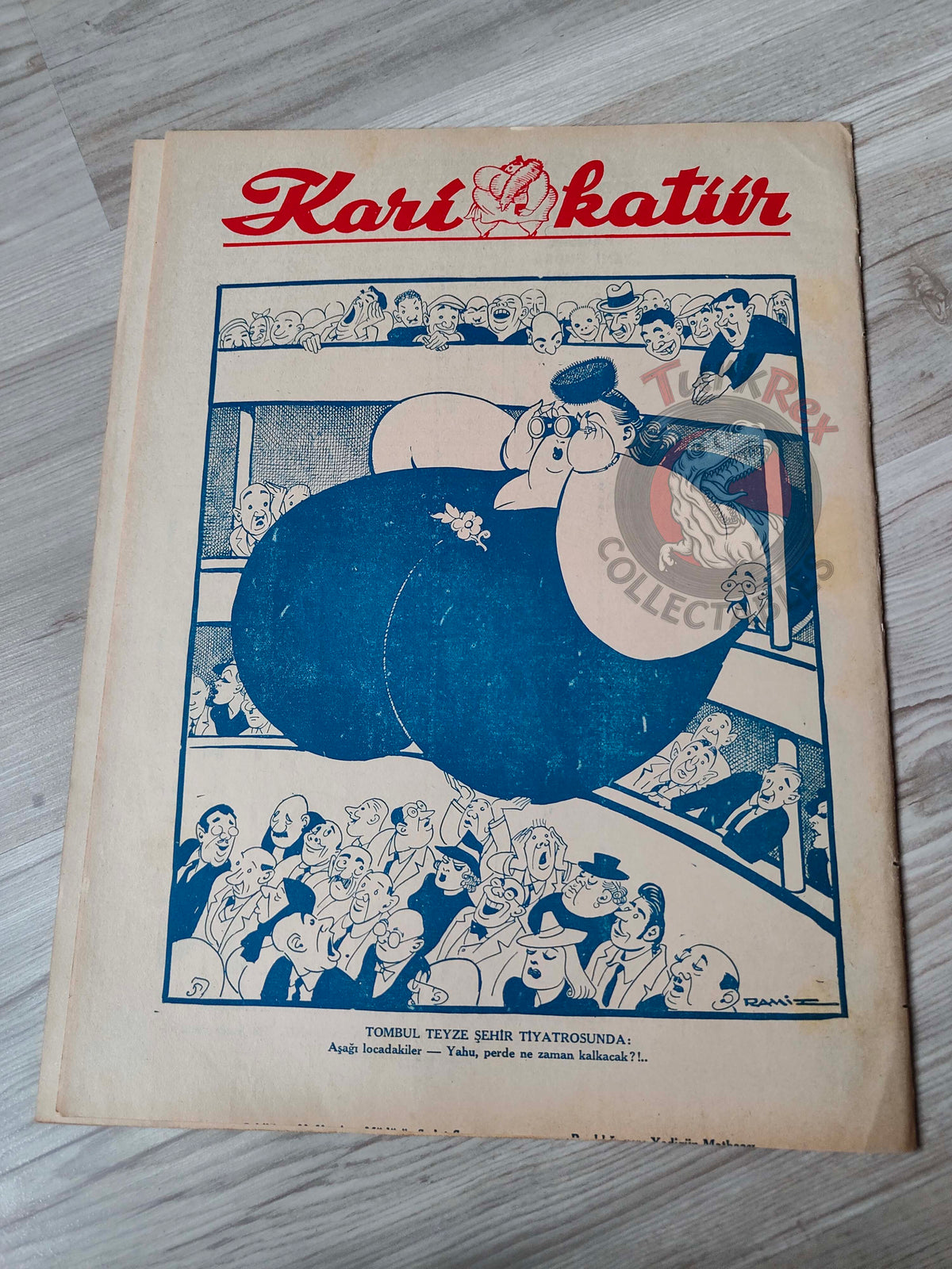 Karikatür 1941 Humor Magazine Turkish Turkey Russia United States Germany WW2 era Churchill