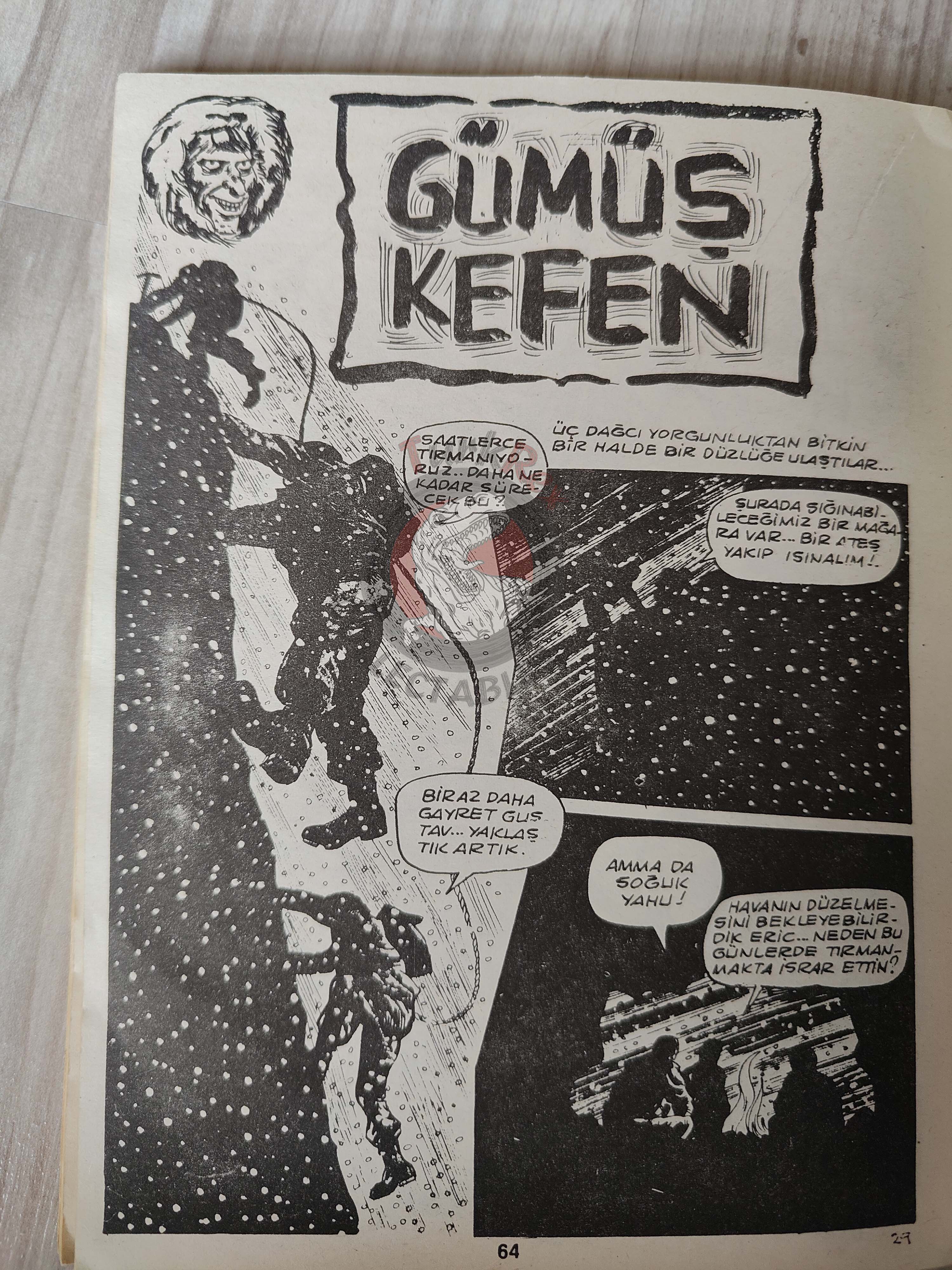 Süper Korku Altın Seri #1 1987 Turkish Comic Turkey Warren Creepy Eerie  Boris Vallejo