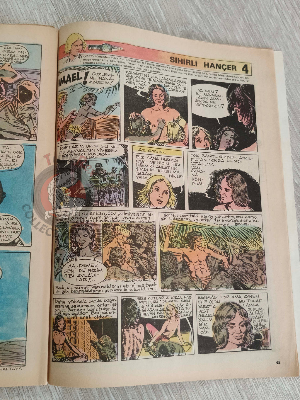 Tercüman Çocuk #3 1983 Turkish Comic Turkey Star Wars #31 Pink Panther Corentin
