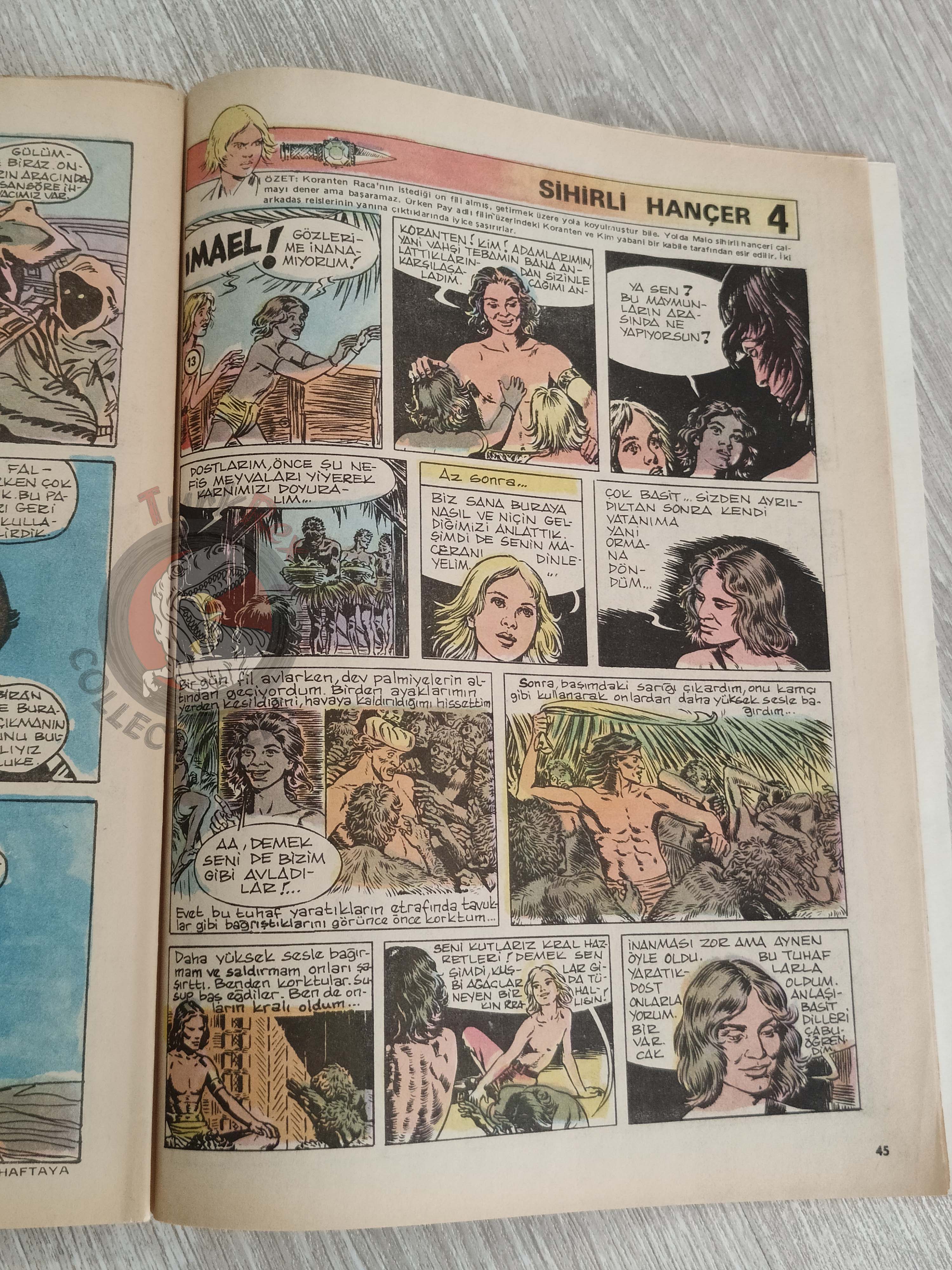 Tercüman Çocuk #3 1983 Turkish Comic Turkey Star Wars #31 Pink Panther Corentin