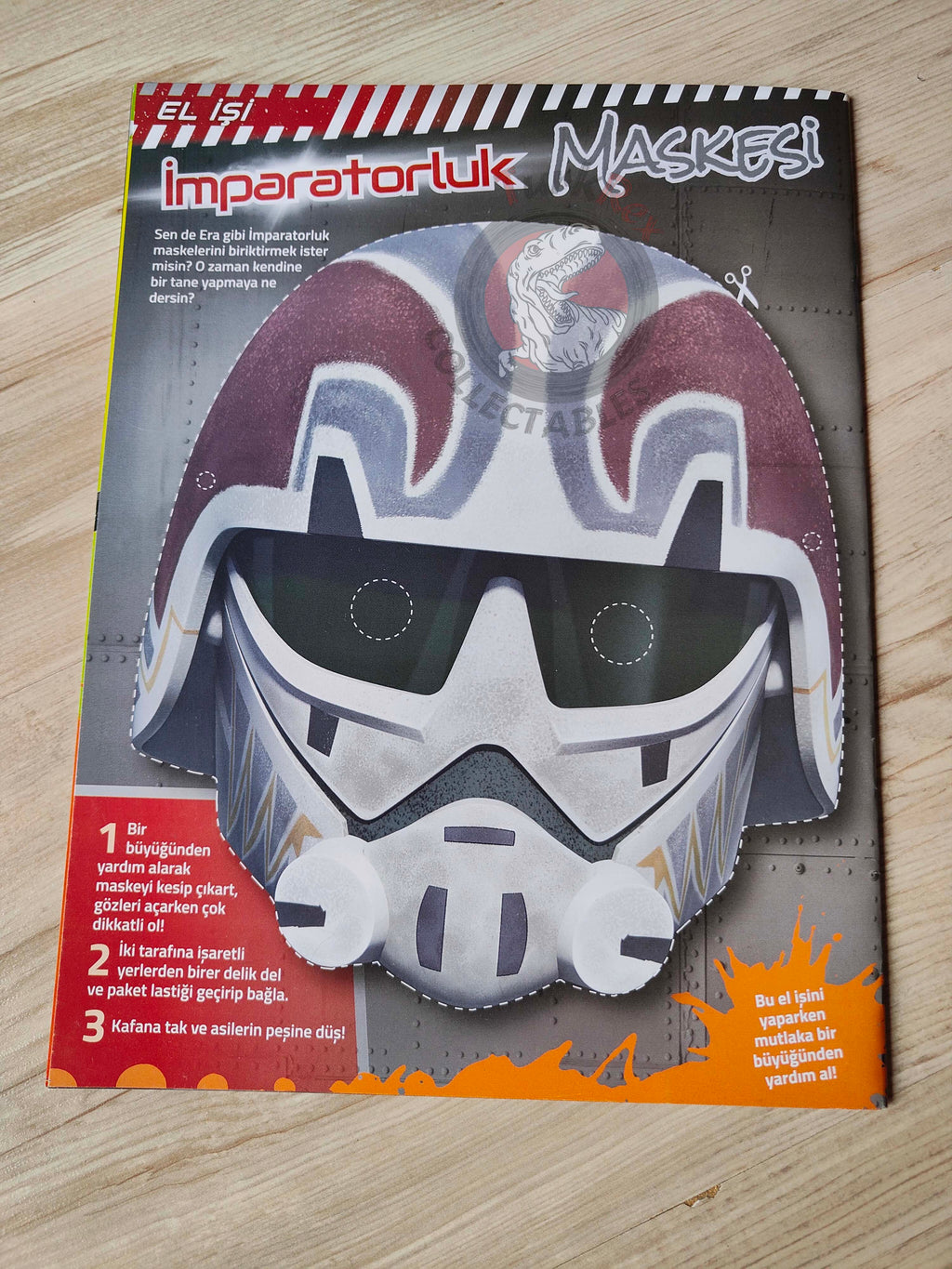 Star Wars Rebels Magazine #13 2015 Turkish Comic Mag Turkey with mask