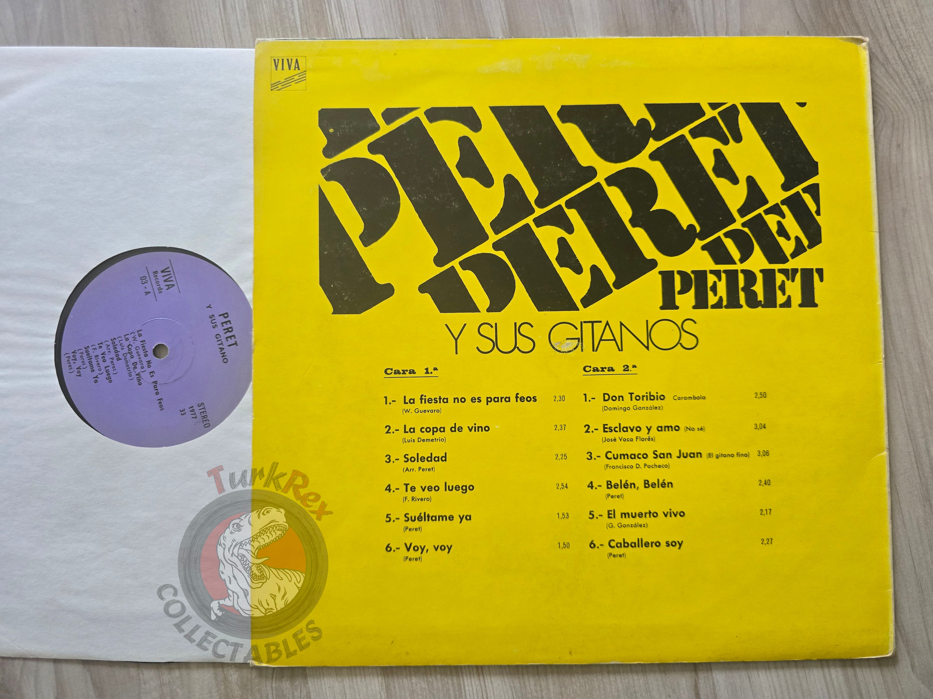 Peret – Peret Turkish Pressing Vinyl Turkey Edition