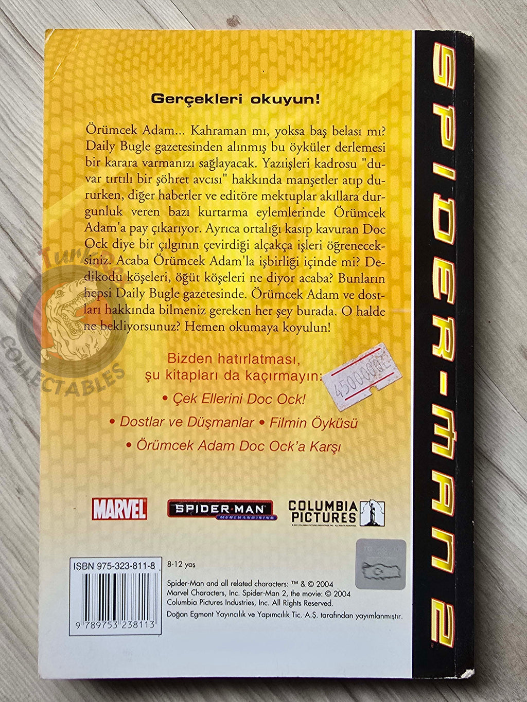 Spider-Man 2: The Movie Daily Bugle Stories 2004 1st Turkish Book Turkey