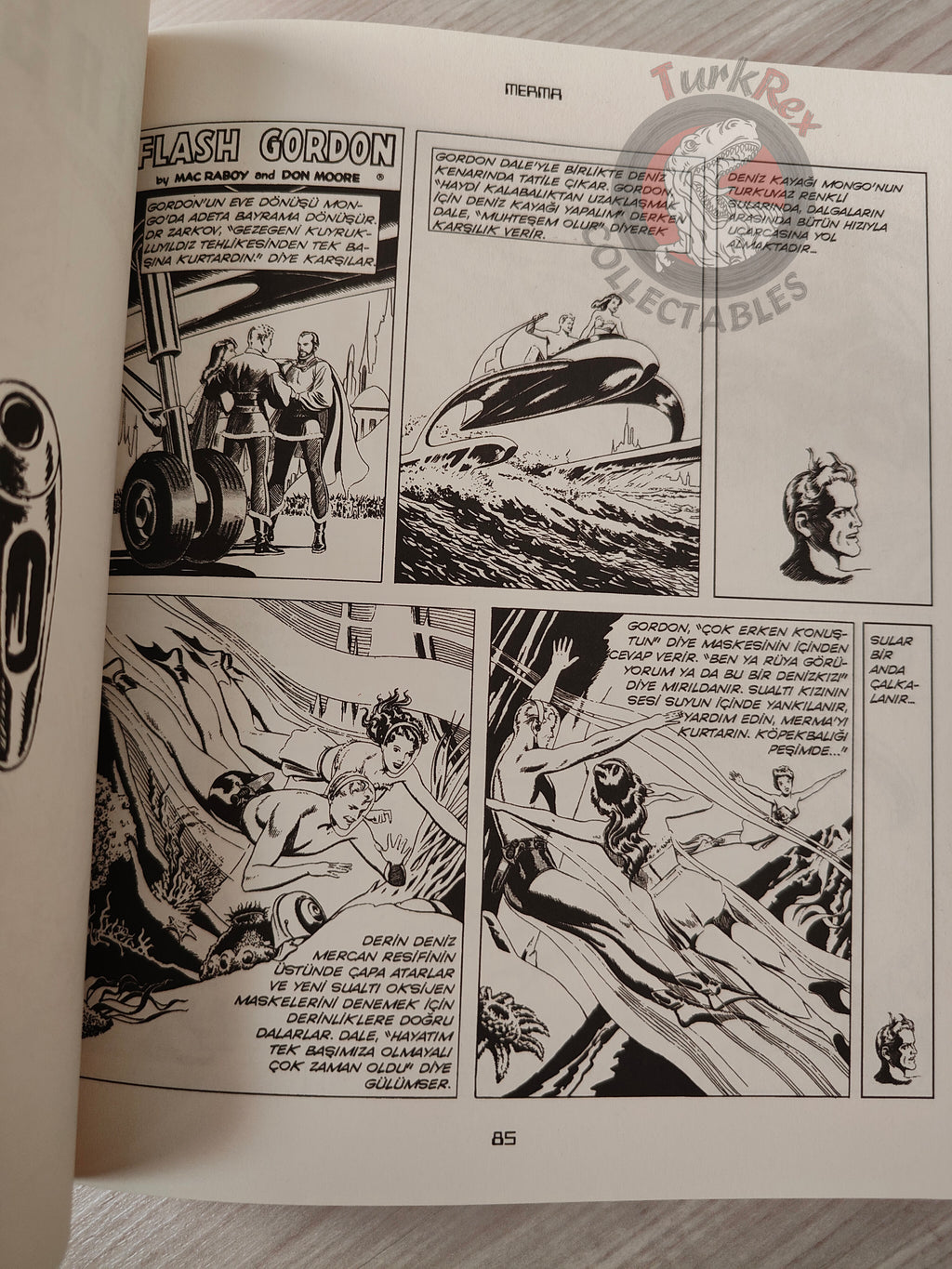 Flash Gordon #1 1948–1951 Mac Raboy Turkish Comic Turkey
