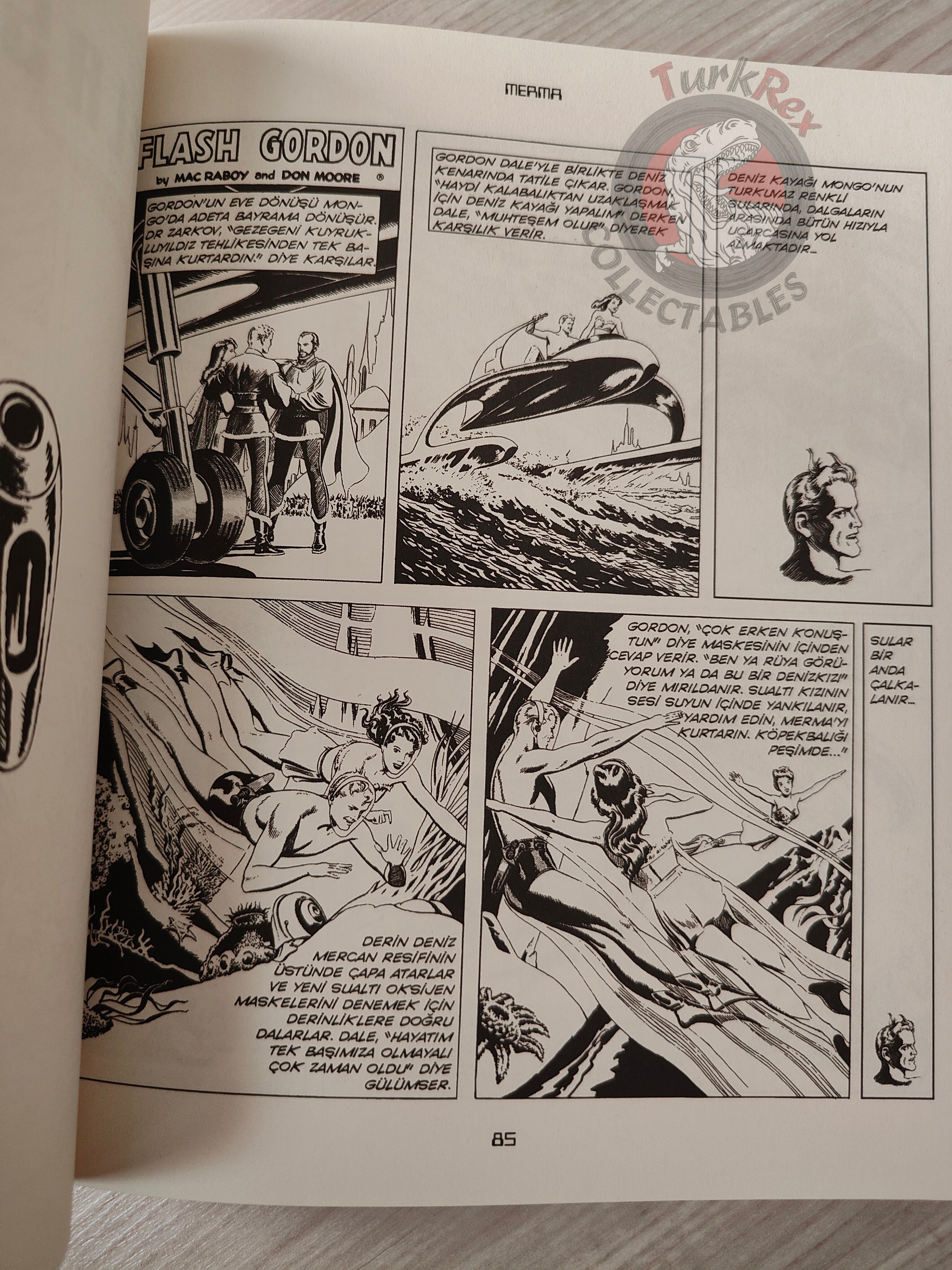 Flash Gordon #1 1948–1951 Mac Raboy Turkish Comic Turkey