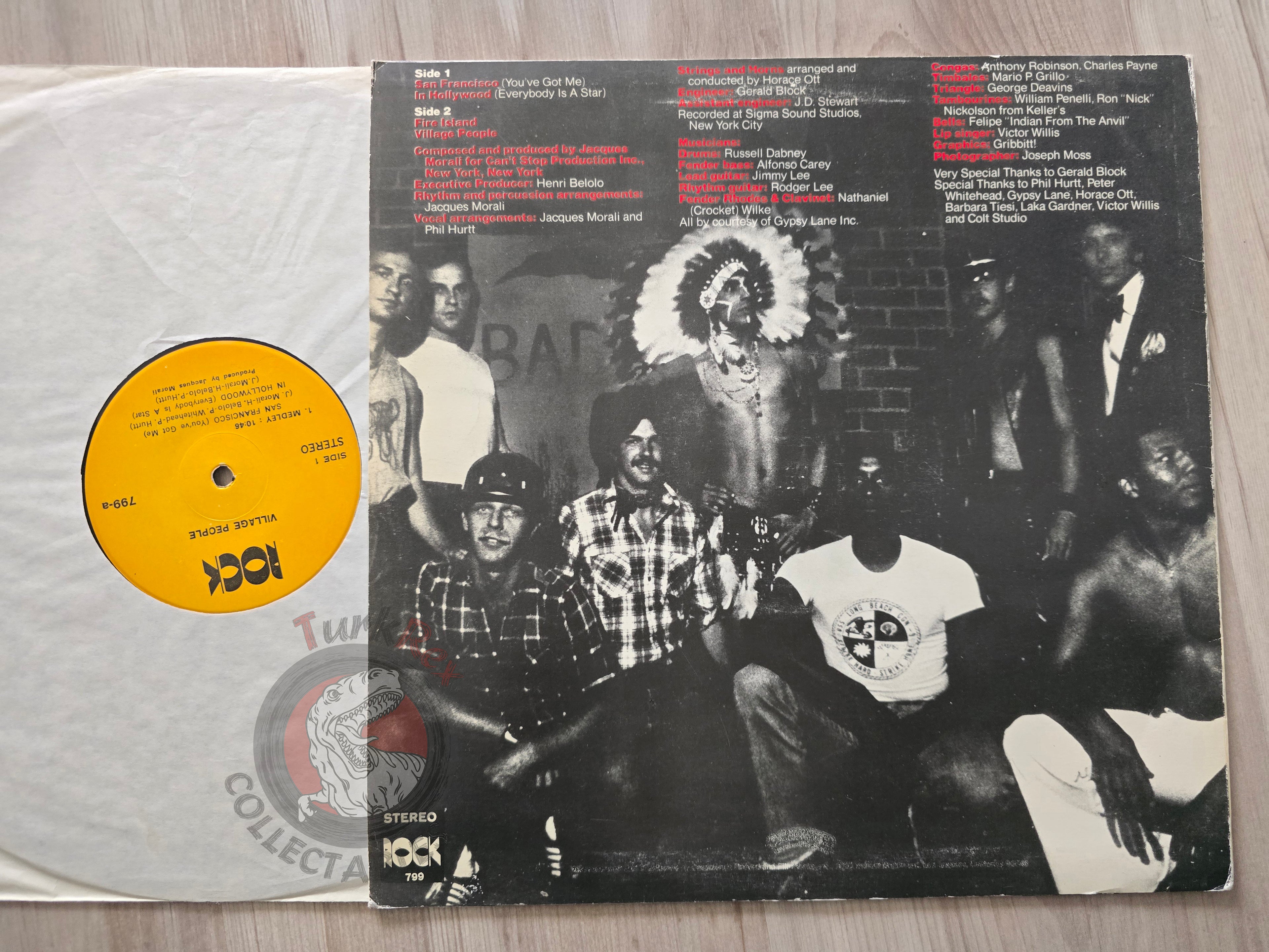 Village People – Village People Turkish Pressing Vinyl Turkey Edition