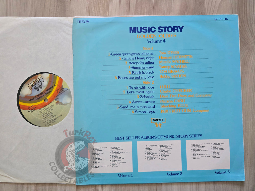 Various – Music Story 4 Turkish Pressing Vinyl Turkey Edition 2
