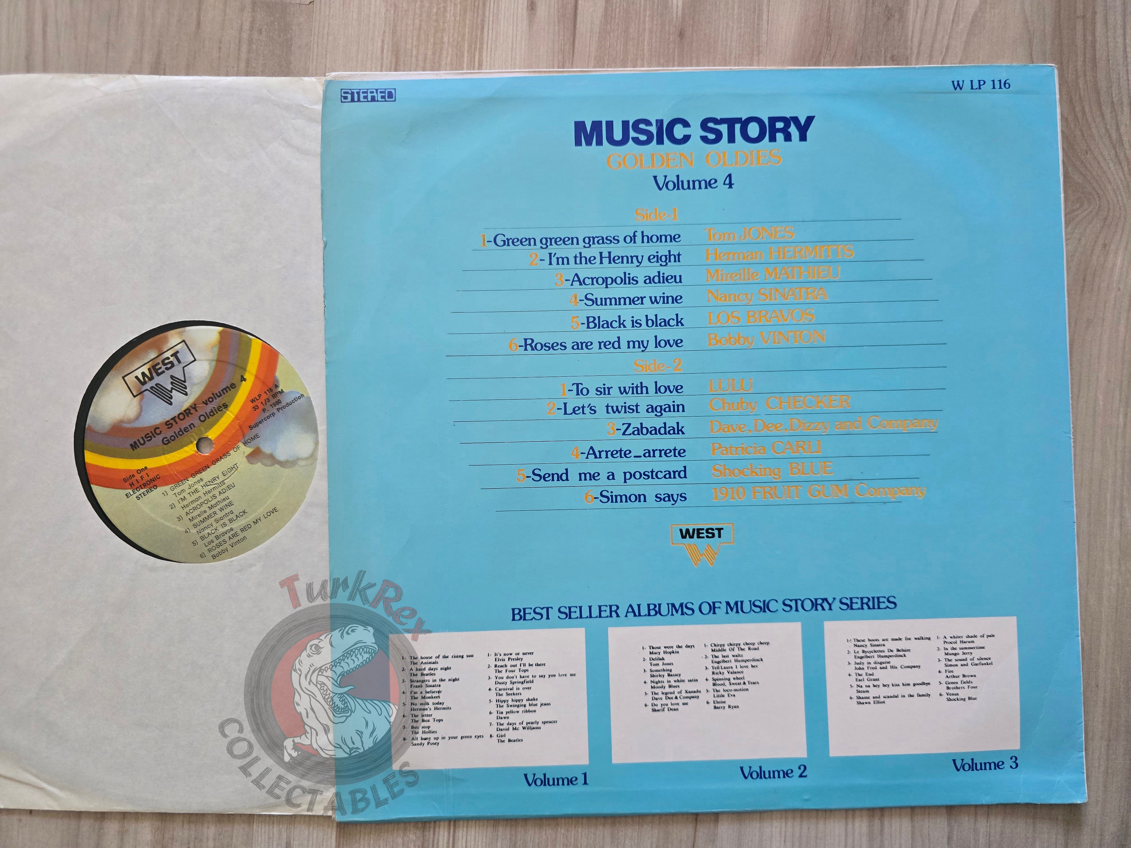 Various – Music Story 4 Turkish Pressing Vinyl Turkey Edition 2