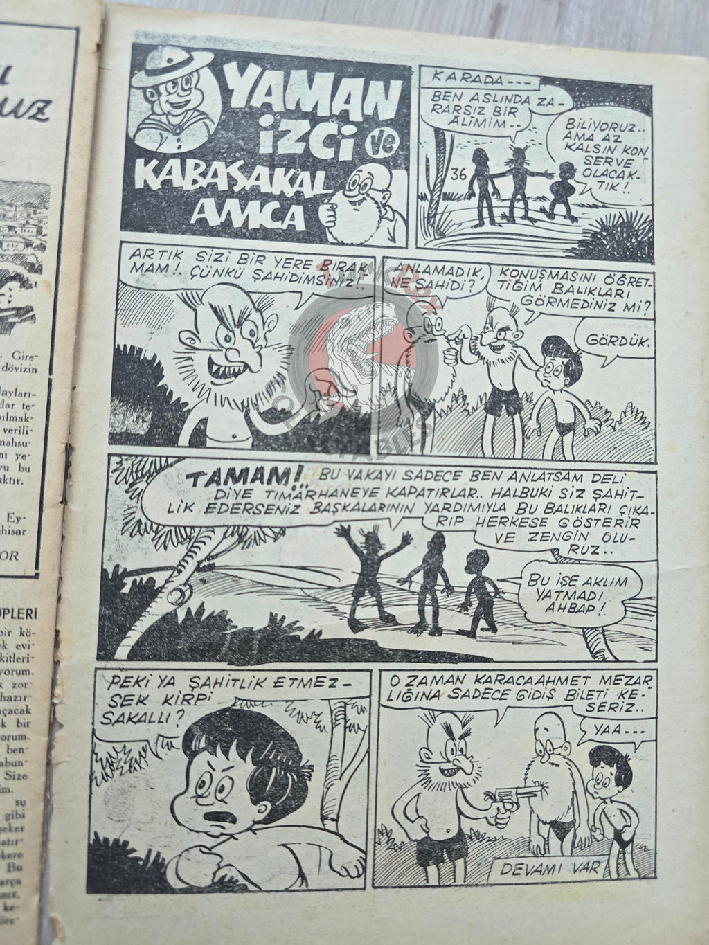 Çocuk Haftası Magazine 1962 Hansel and Gretel Turkish Comic Turkey
