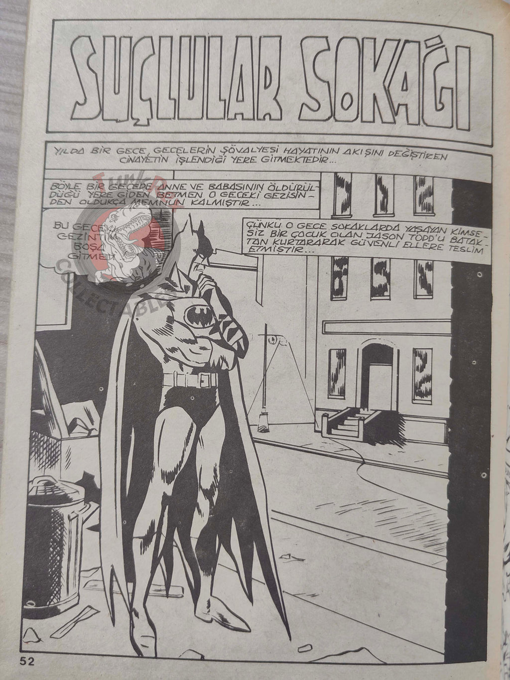 Superman Vol #29 1991 Turkish Comic Turkey #422 Batman Annual #2 Action Comics #575