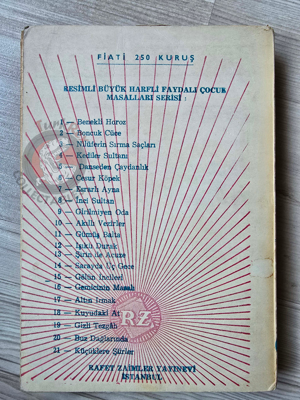 Daniel Defoe – Robinson Crusoe 1955 Turkish Book Turkey Illustrated