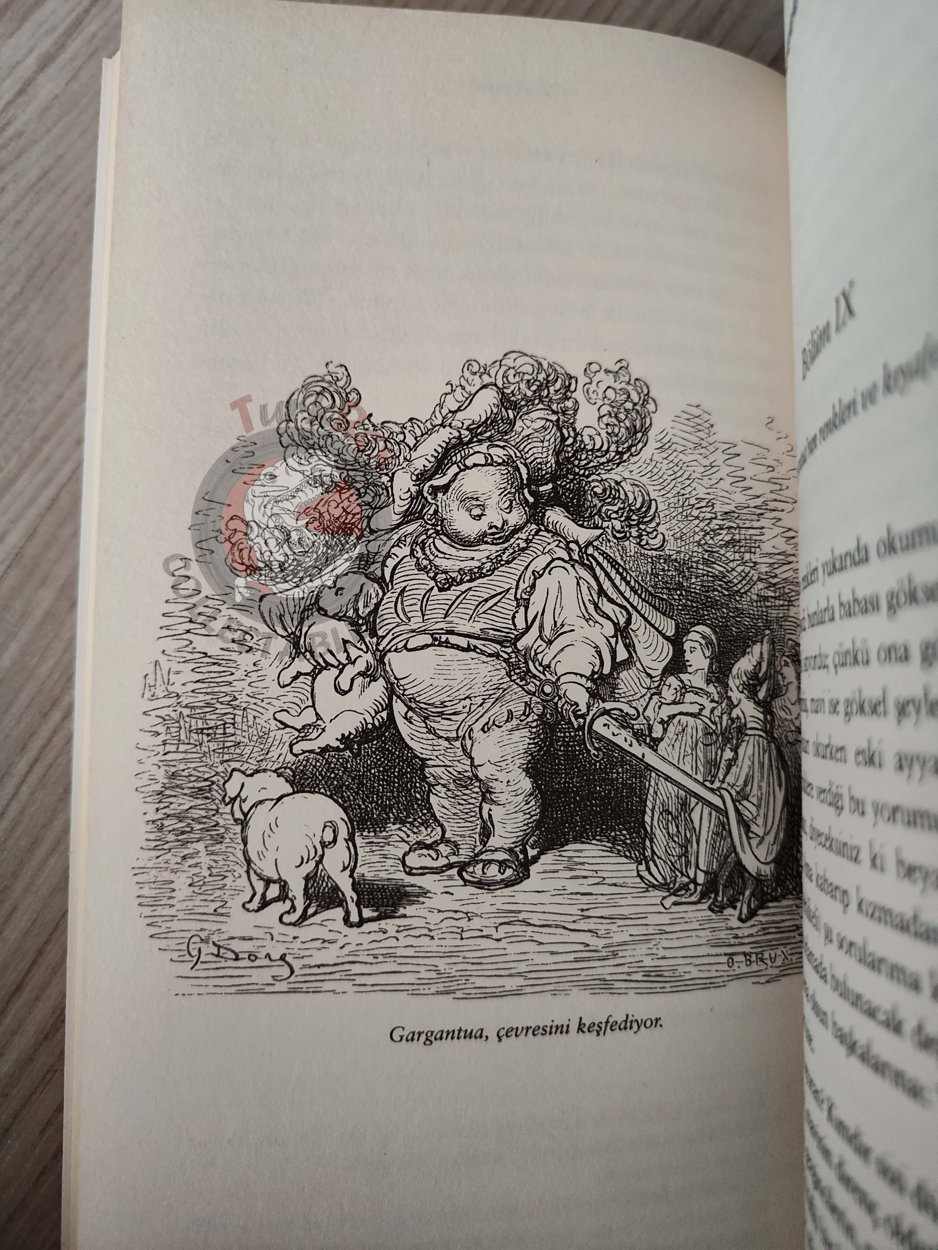 François Rabelais – Gargantua 2014 Turkish Book Turkey Illustrated Gustave Dore