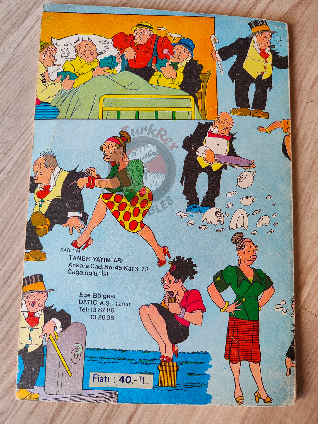 Bringing Up Father – Volume #1 1979 Turkish Comic Turkey George McManus