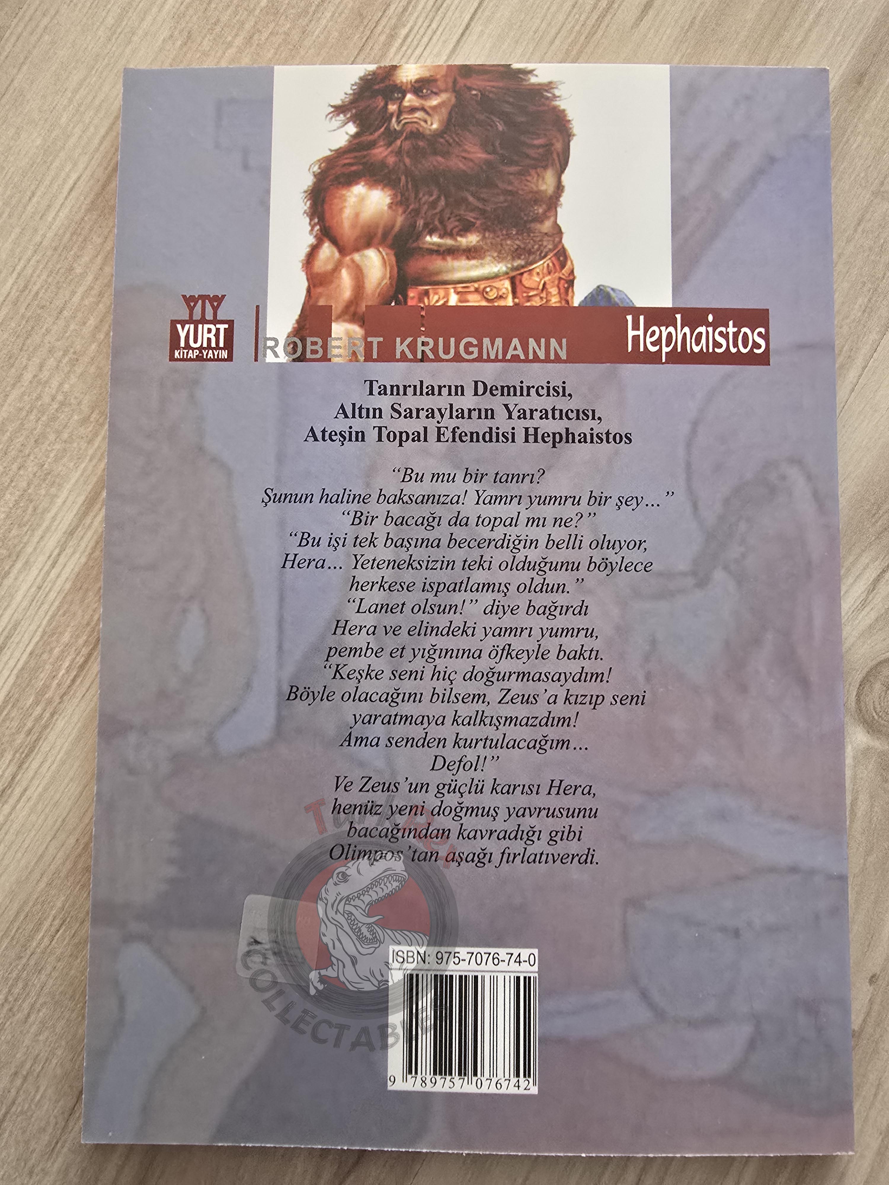 Hephaestus – Robert Krugmann 2003 Turkish Book Turkey Illustrated by Turkish Artist