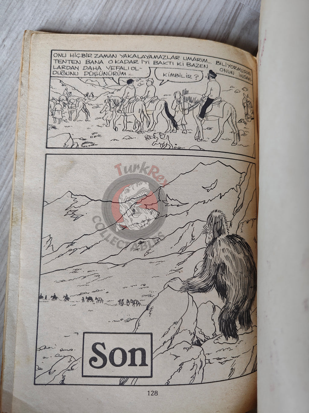 Tintin – Tintin in Tibet early 1980s Turkish Edition Comic Turkey