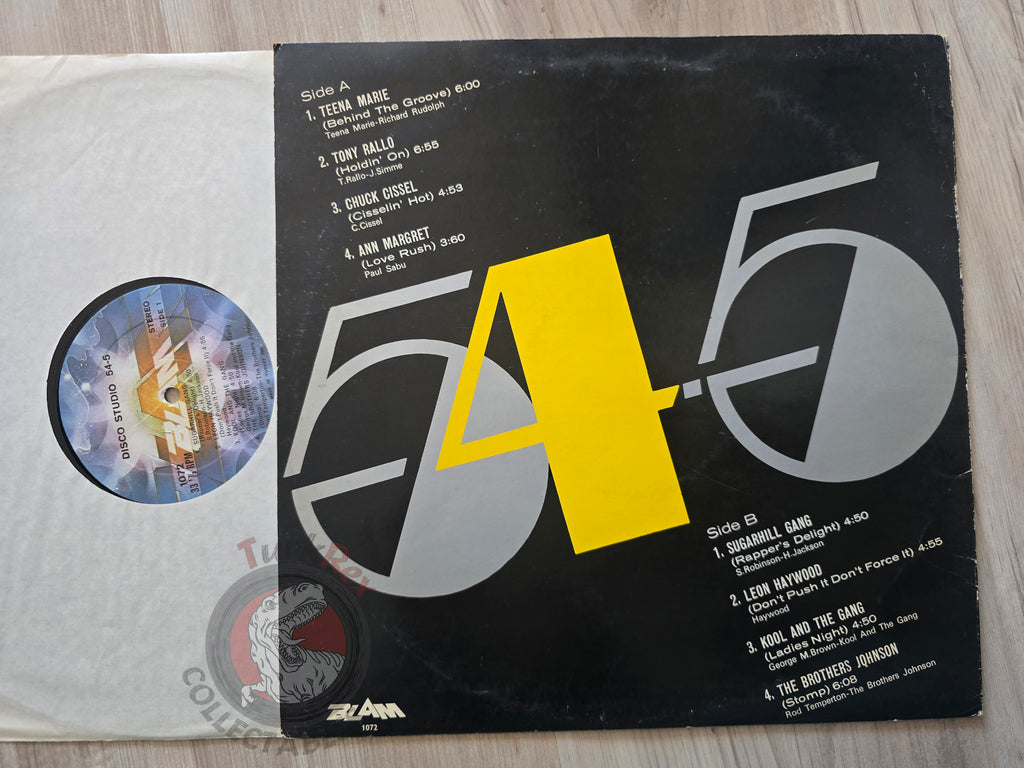 Various – Disco Studio 54 / 5 Turkish Pressing Vinyl Turkey Edition