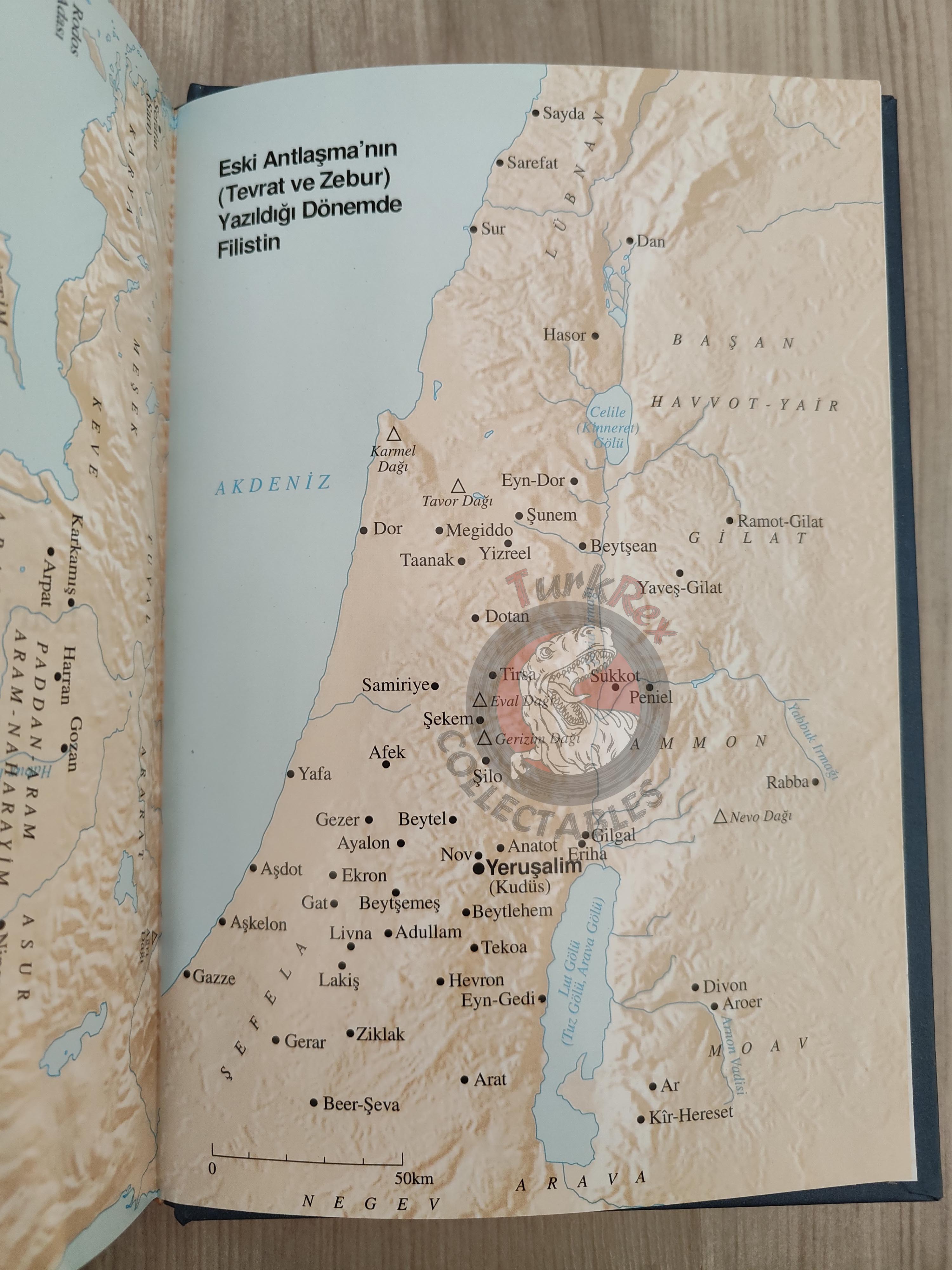 Bible Gospel 2007 Turkish HC Book New and Old Testament with Maps