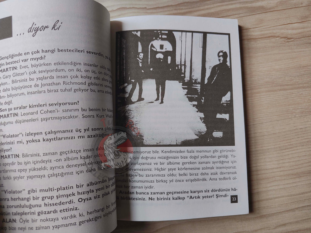 Depeche Mode  Biography Book 1997 by Turkish Writer Book Turkey