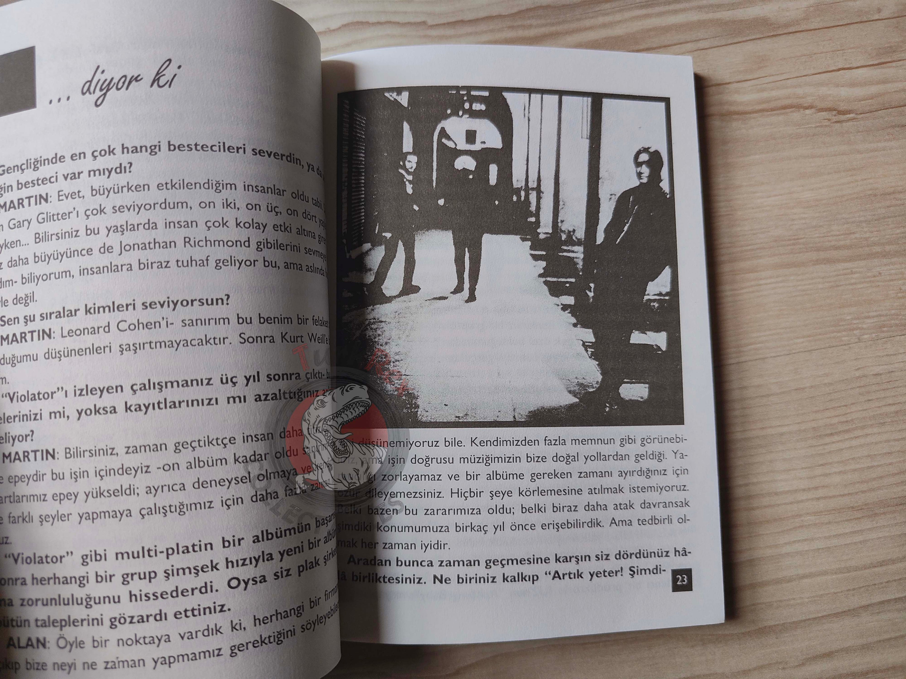 Depeche Mode  Biography Book 1997 by Turkish Writer Book Turkey