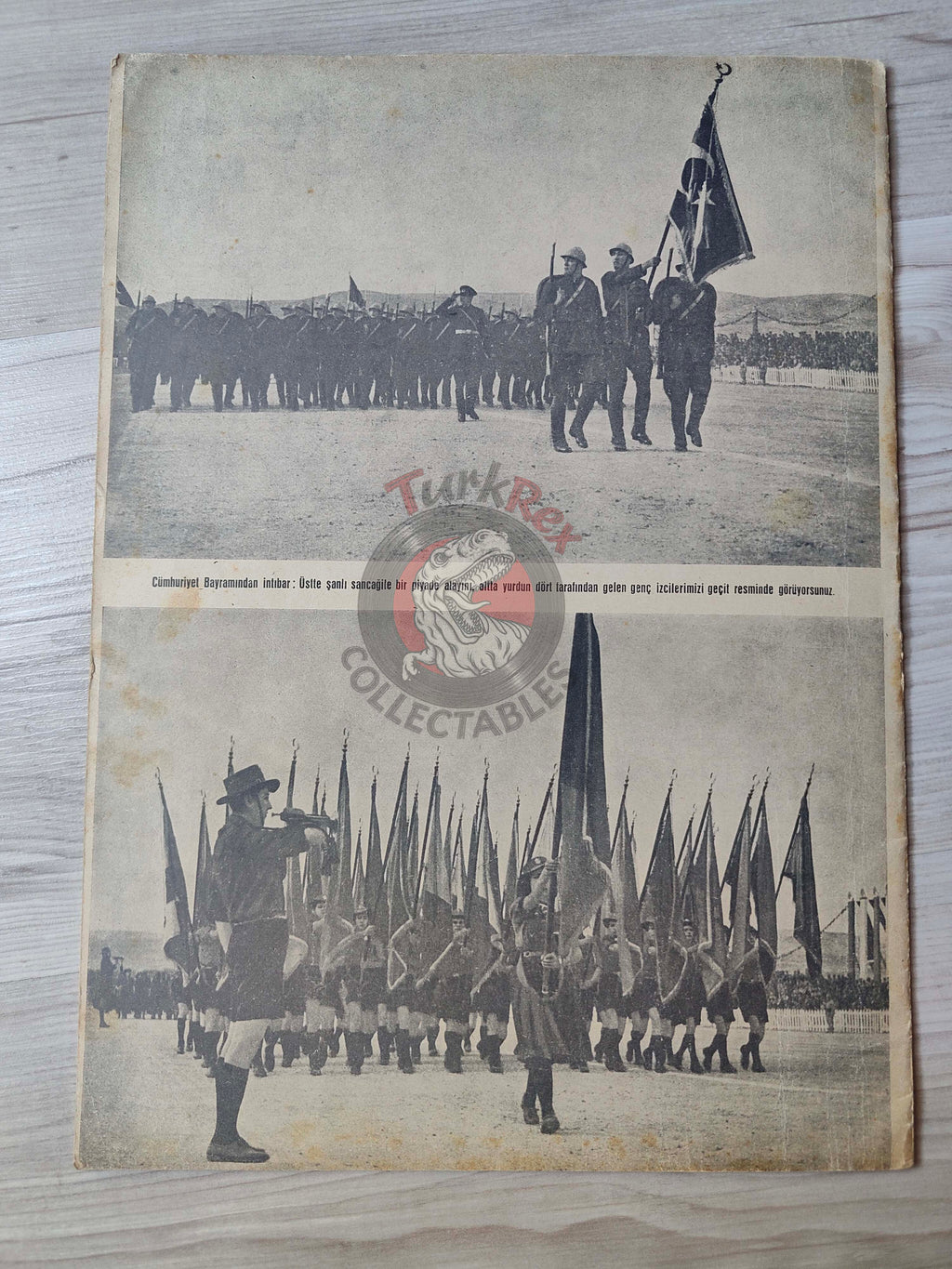Radyo 1943 İsmet İnönü The 20th Anniversary of the Republic of Turkey Turkish Magazine WW2 World War Two
