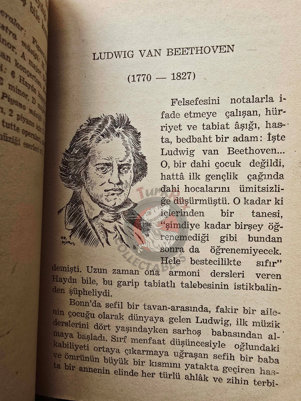 Great Composers 1959 1st by Turkish Writer Book Turkey Classical Music Bach Haydn