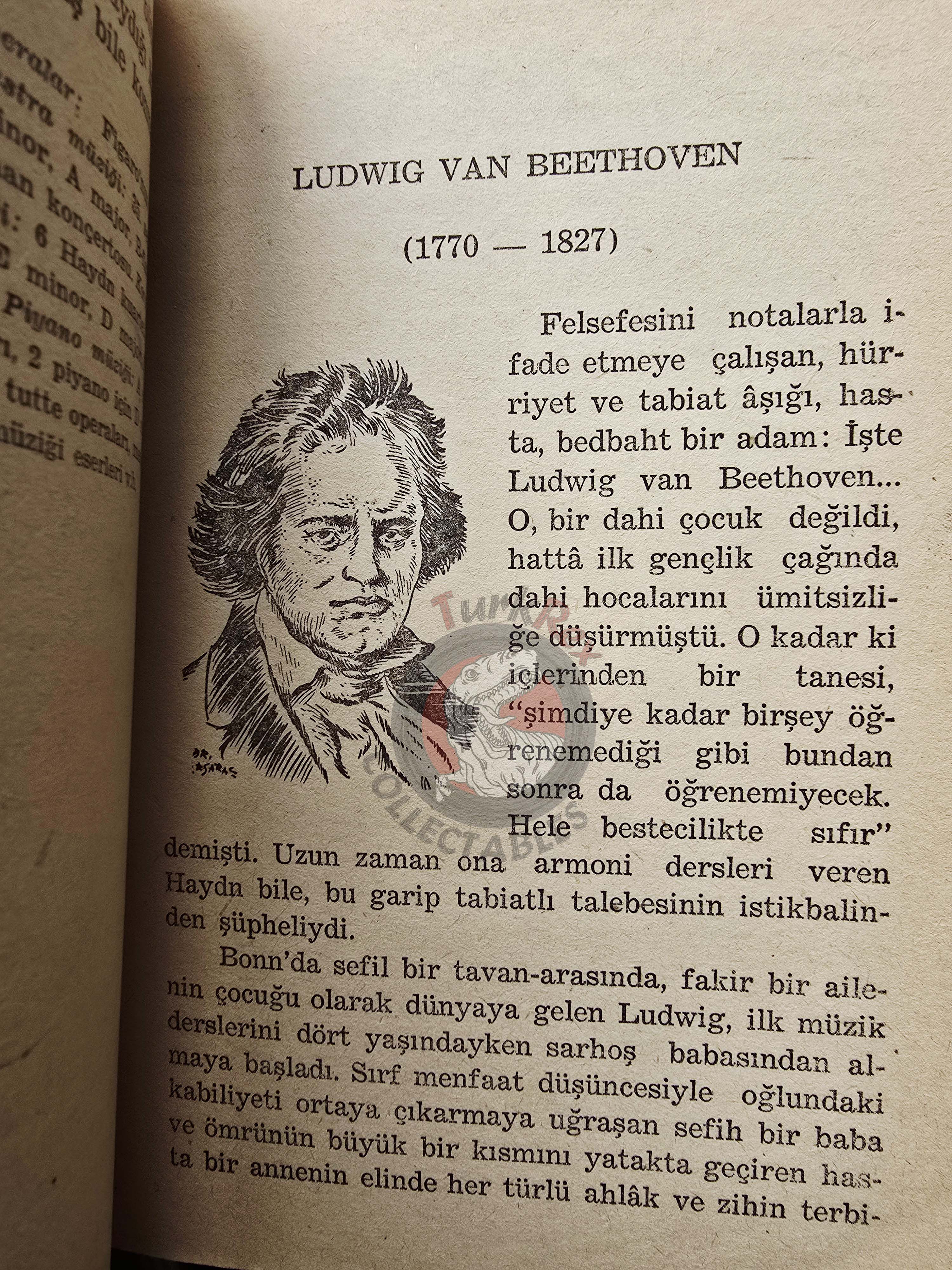 Great Composers 1959 1st by Turkish Writer Book Turkey Classical Music Bach Haydn