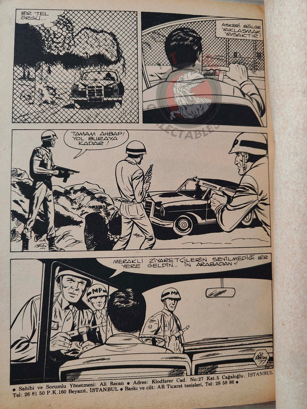 James Bond Vol #5 You Only Live Twice 80s Turkish Comic Turkey Daily Express