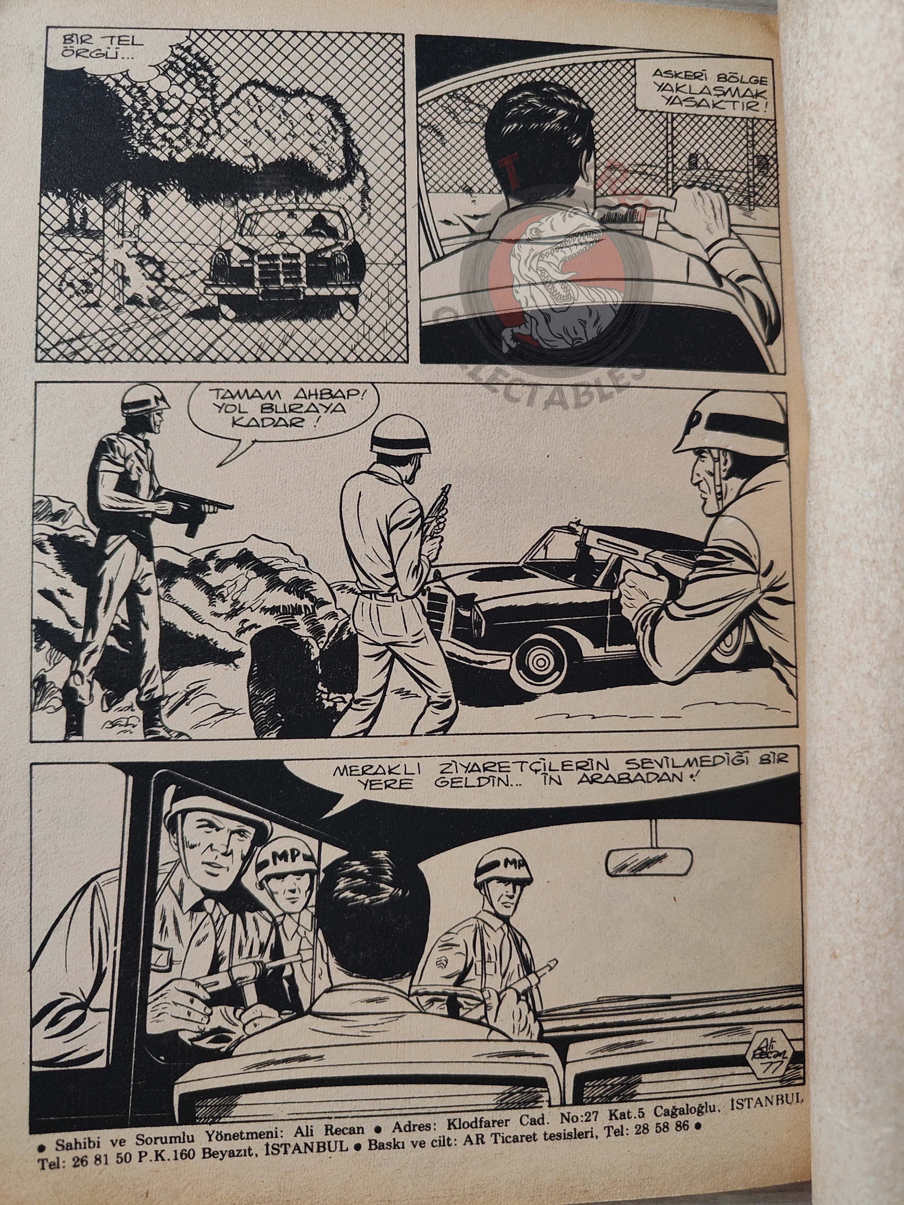 James Bond Vol #5 You Only Live Twice 80s Turkish Comic Turkey Daily Express