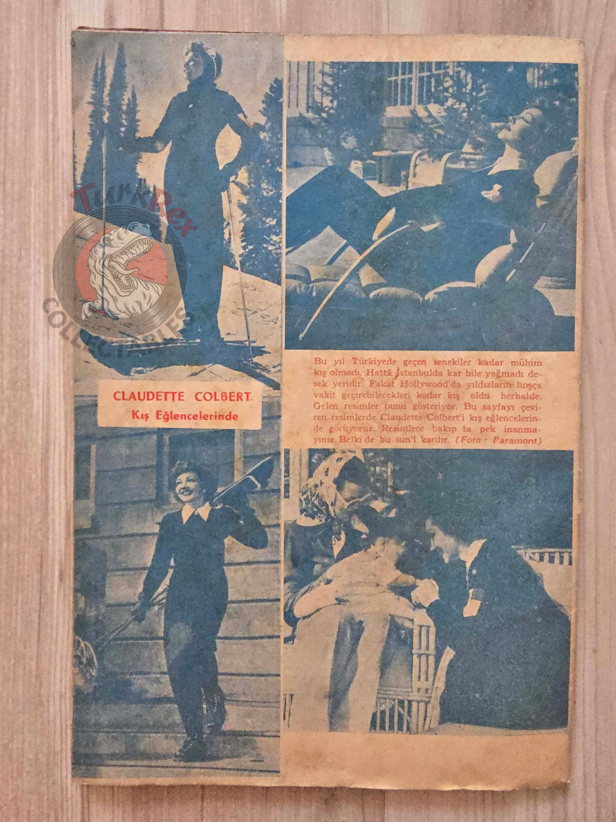 Yıldız 1944 Hedy Lamarr Turkish Mag Turkey Hollywood Betty Grable Claudette Colbert Jane Withers