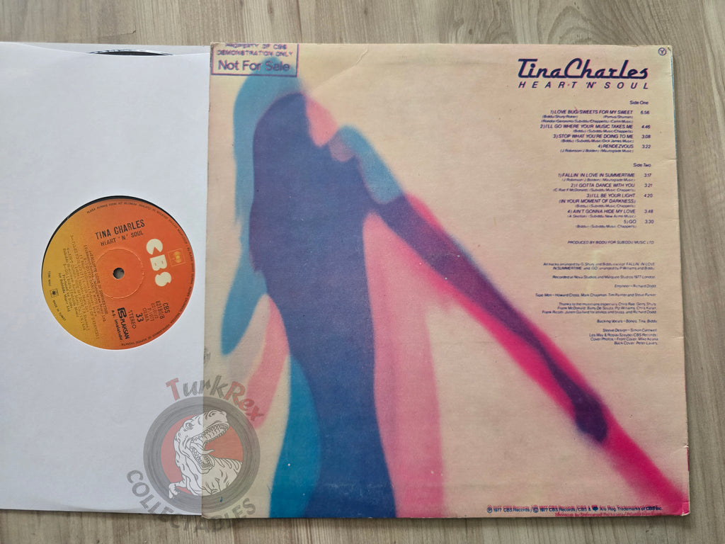 Tina Charles – Heart 'N' Soul Turkish Pressing Vinyl Turkey Edition