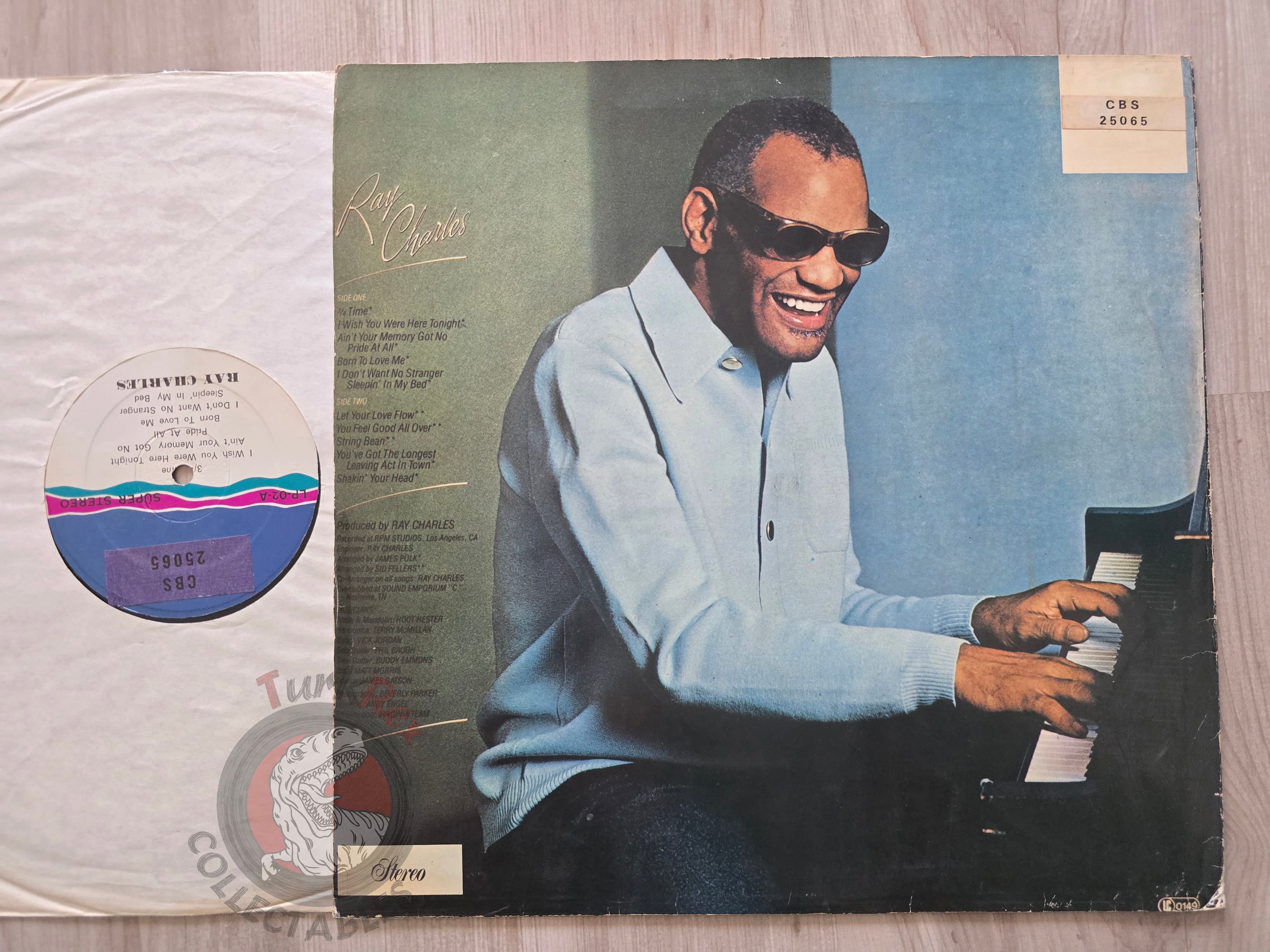 Ray Charles – Wish You Were Here Tonight Turkish Pressing Vinyl Turkey Edition