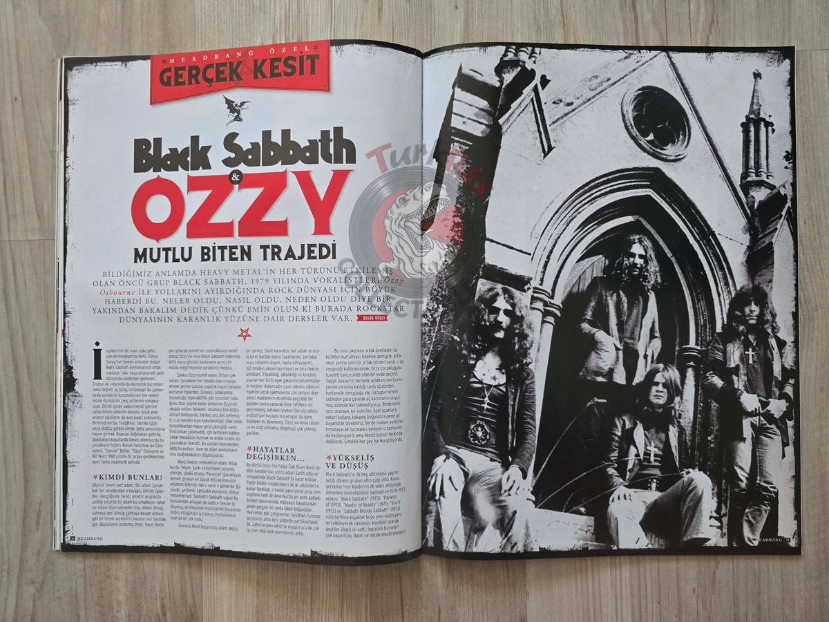 Headbang 2015 Iron Maiden Turkish Mag Turkey Queensrÿche Avatar Korn Pantera Black Sabbath