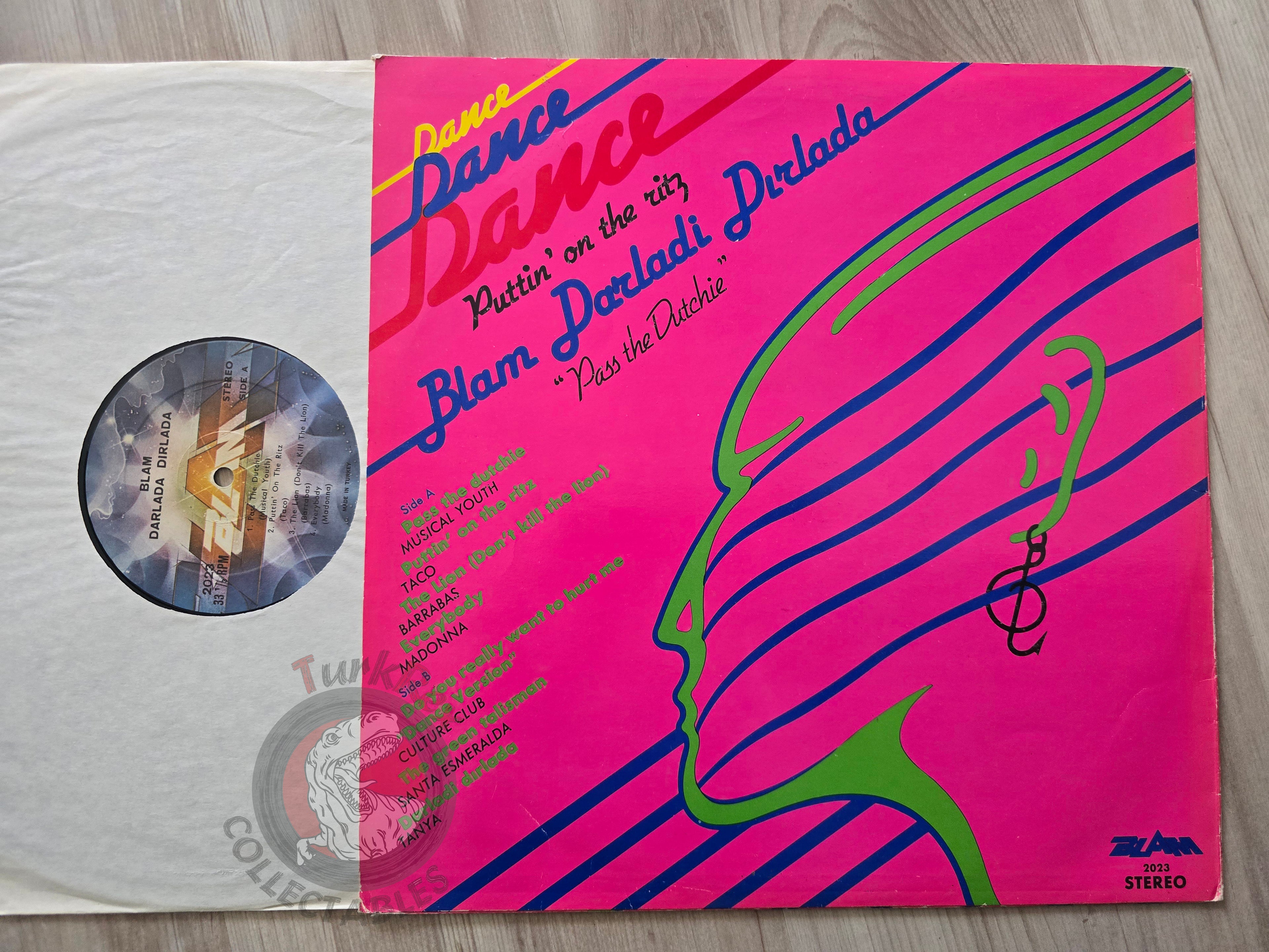 Various – Blam Darladi Dirlada Turkish Pressing Vinyl Turkey Edition Madonna