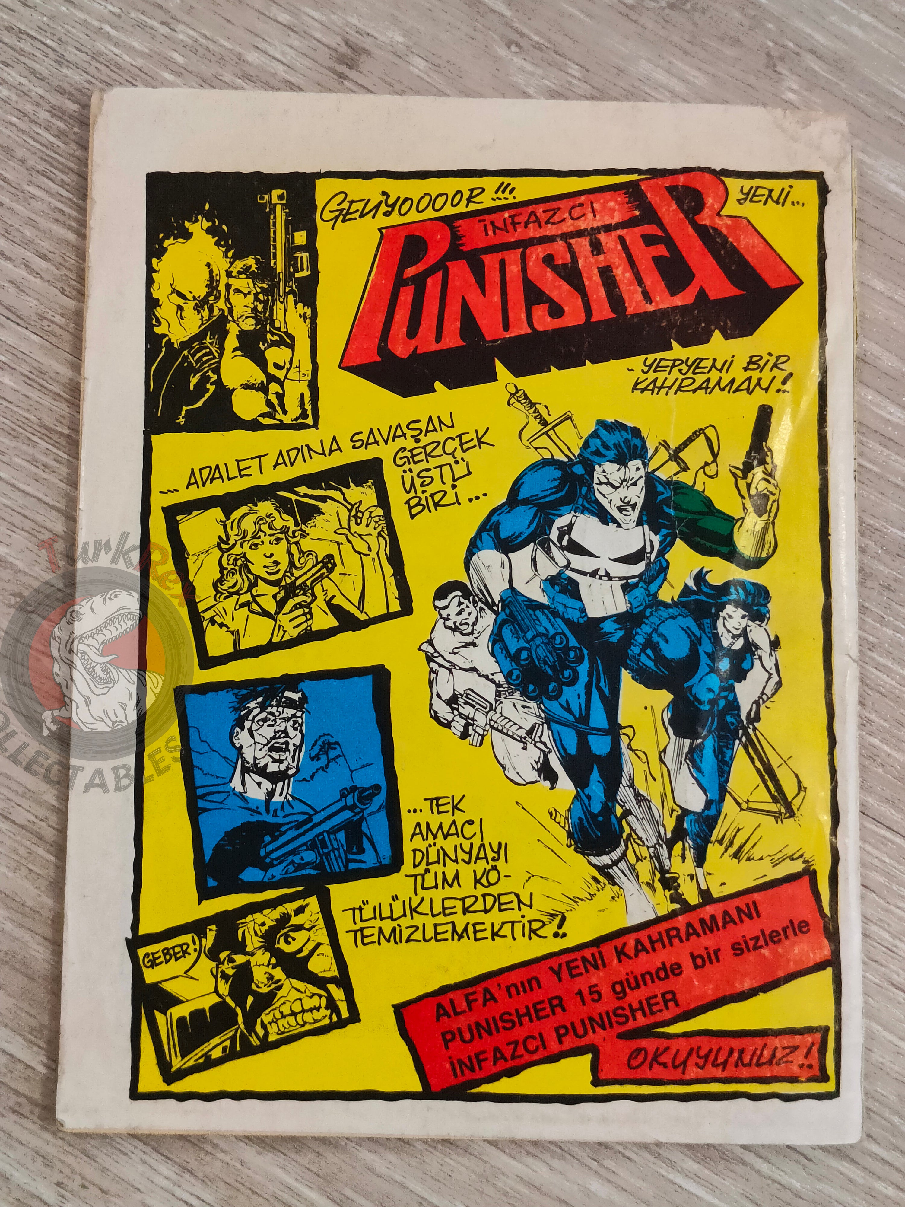 Conan #45 Conan the Barbarian #107 - #110 Turkish Comic Turkey