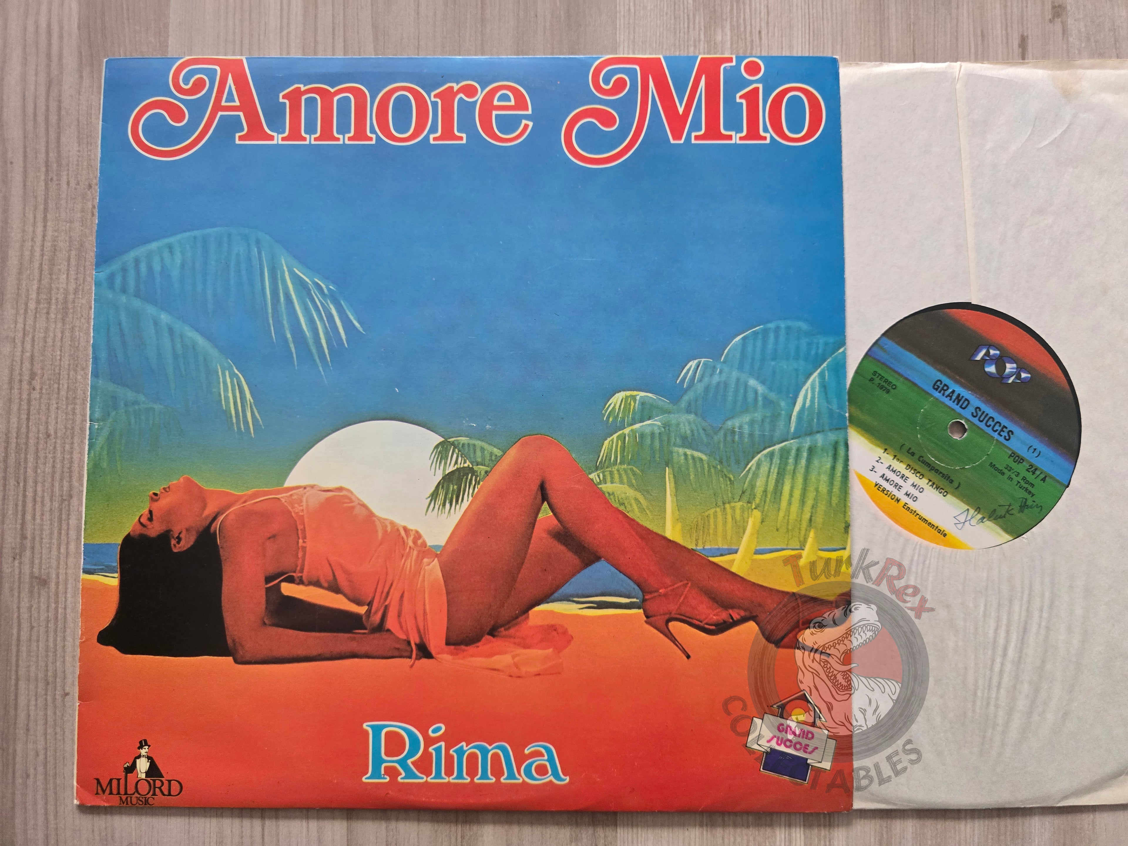 Rima – Amore Mio Turkish Pressing Vinyl Turkey Edition